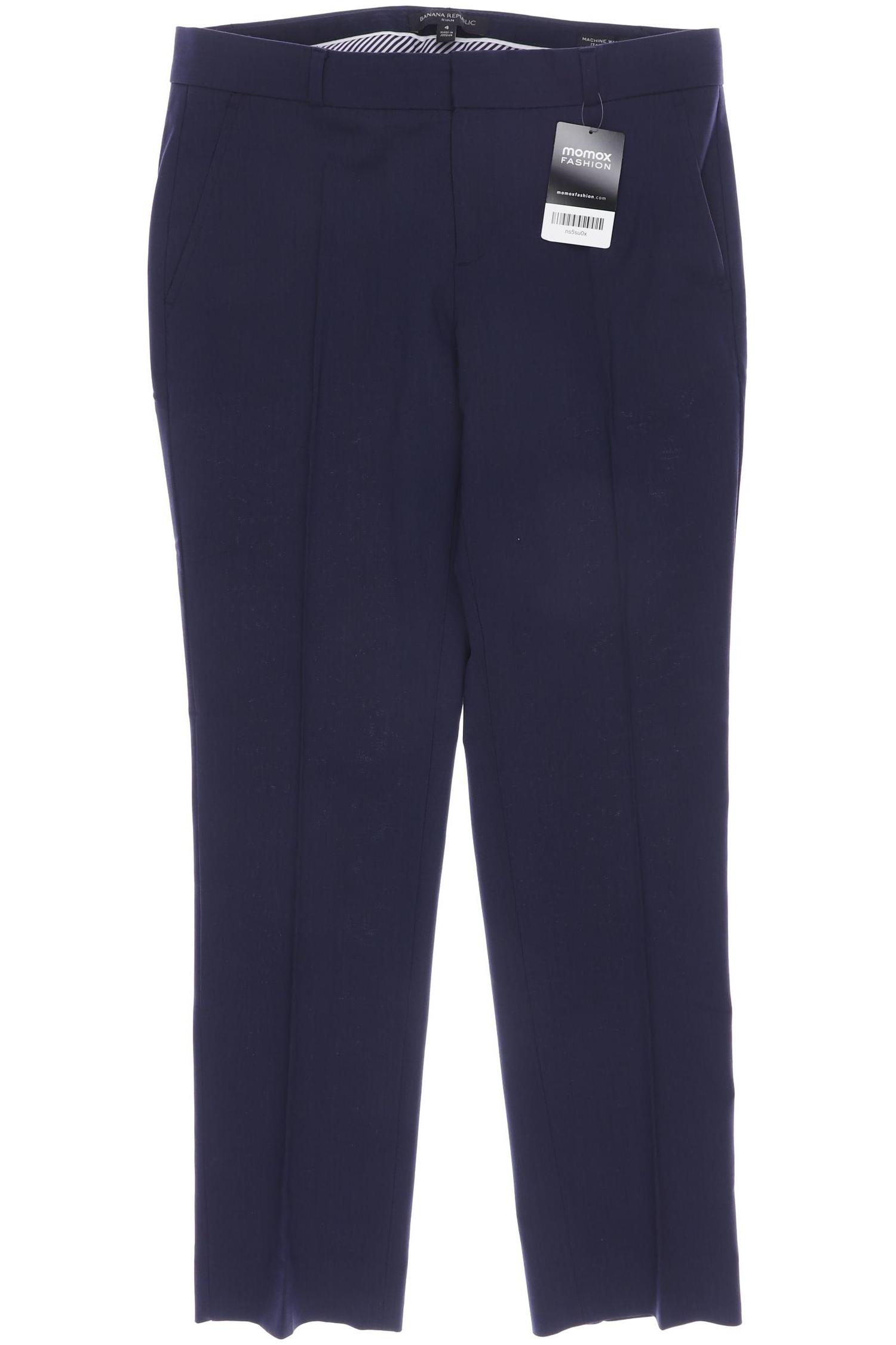 

Banana Republic Damen Stoffhose, marineblau, Gr. 4