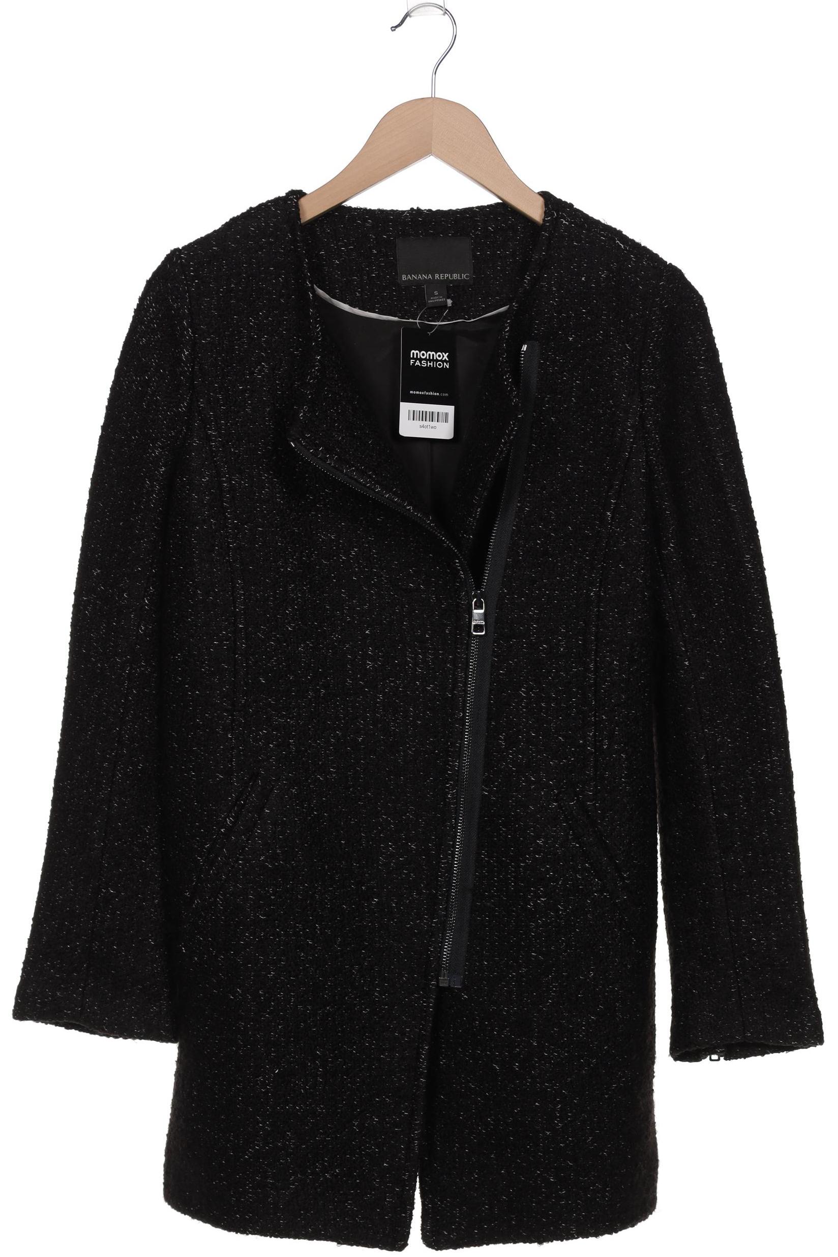 

Banana Republic Damen Mantel, schwarz, Gr. 36