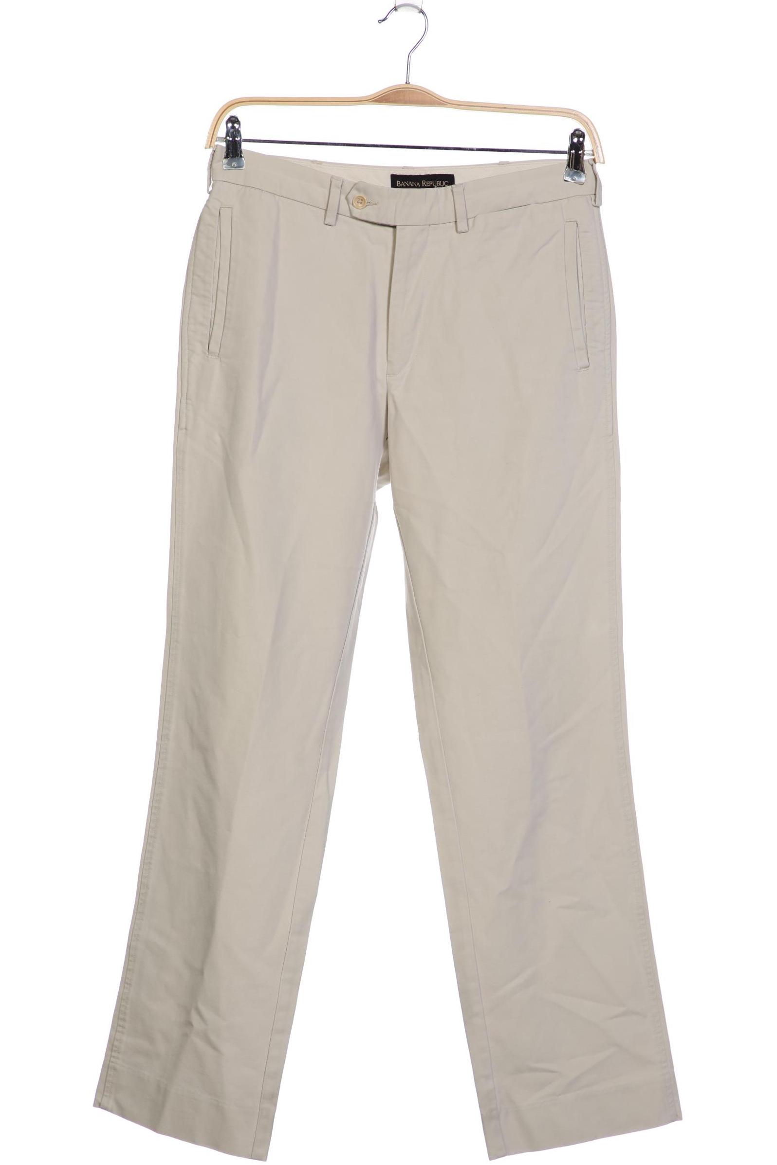 Thumbnail - Banana Republic Damen Stoffhose, cremeweiß, Gr. 32