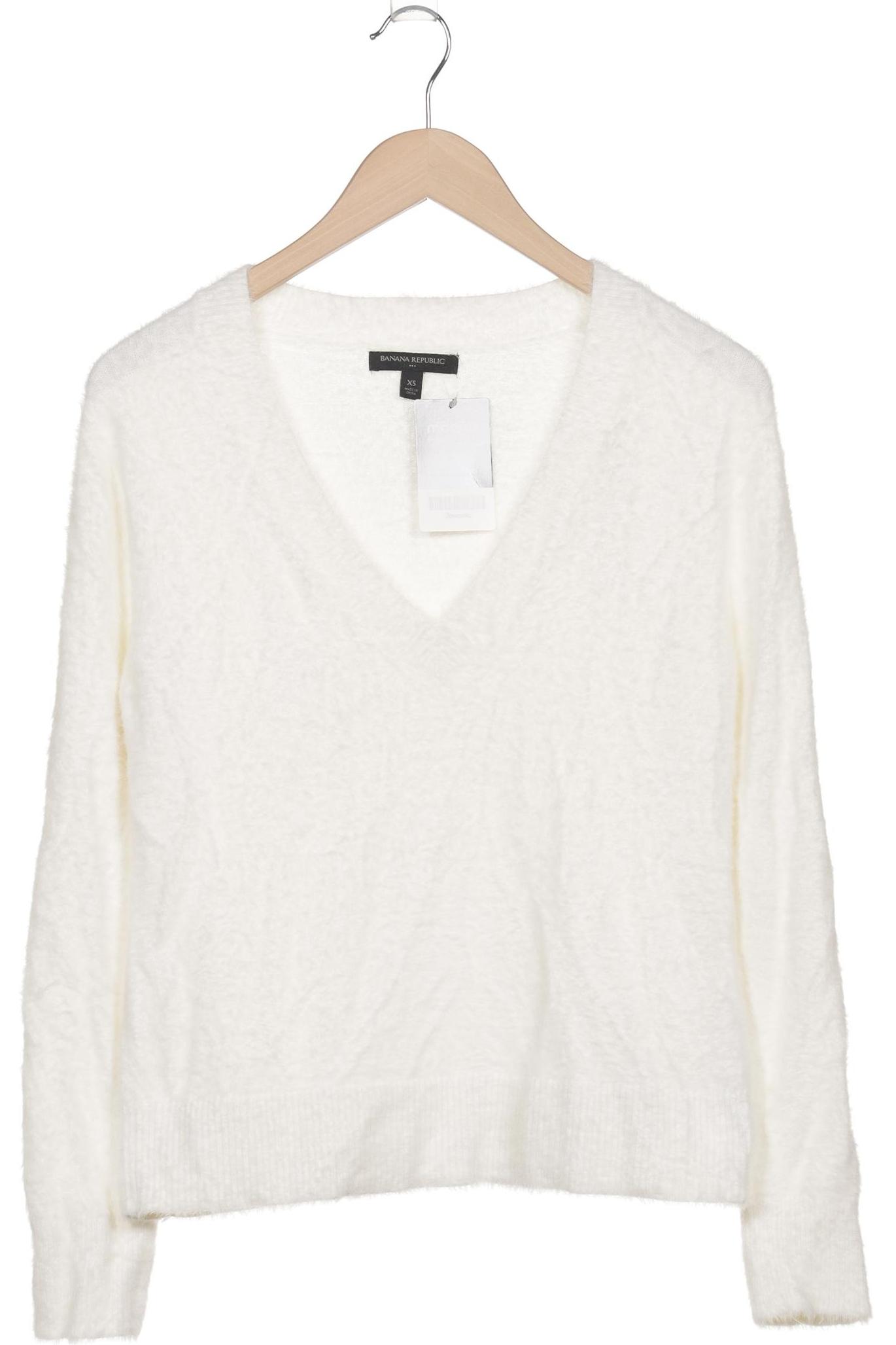 

Banana Republic Damen Pullover, weiß, Gr. 34