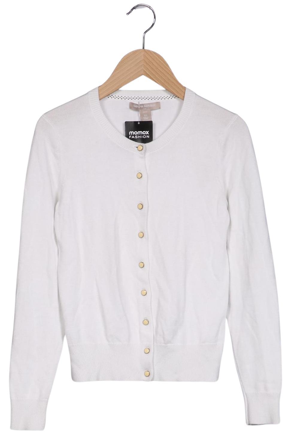 

Banana Republic Damen Strickjacke, weiß, Gr. 34