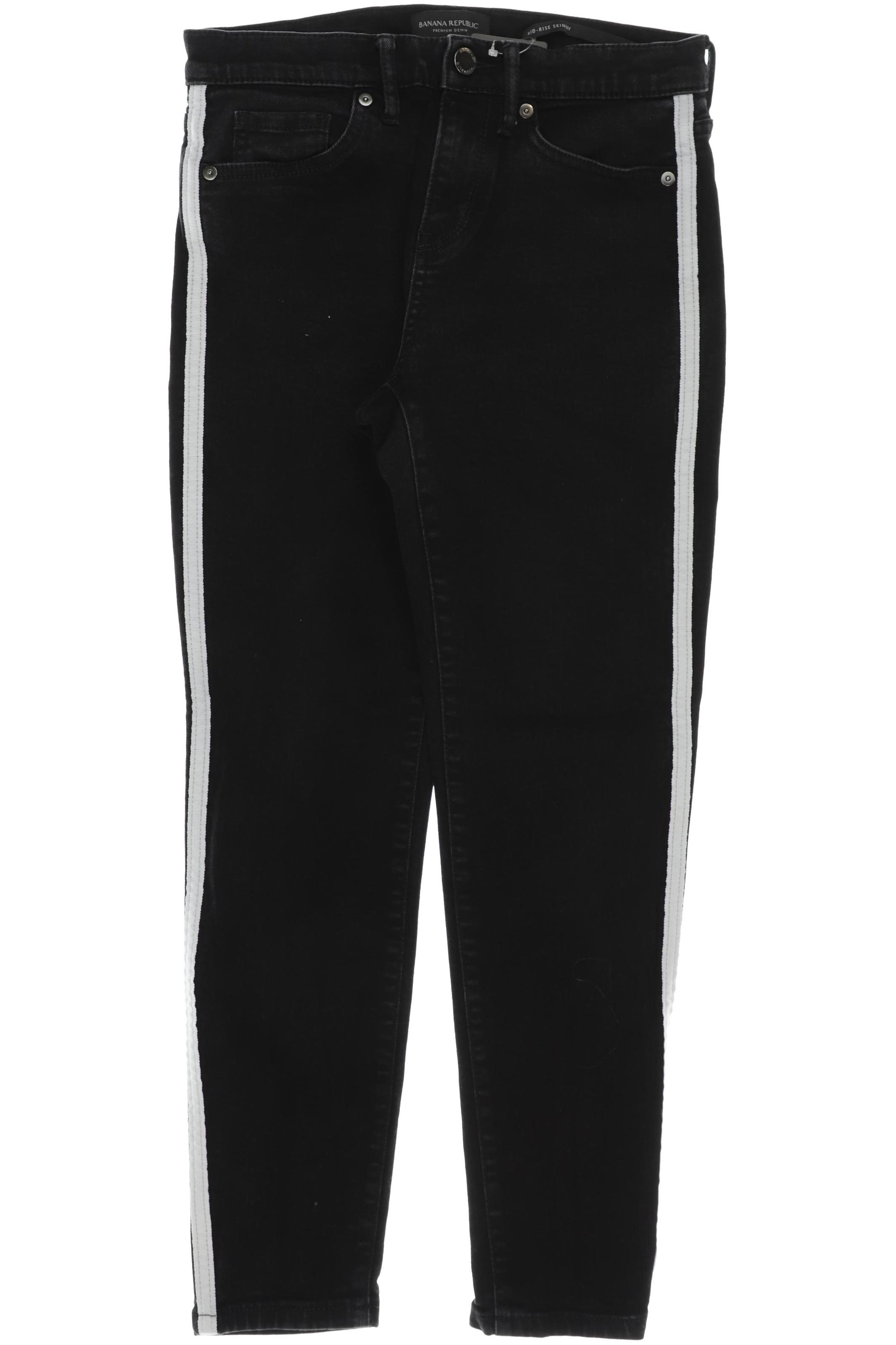 

Banana Republic Damen Jeans, schwarz, Gr. 26