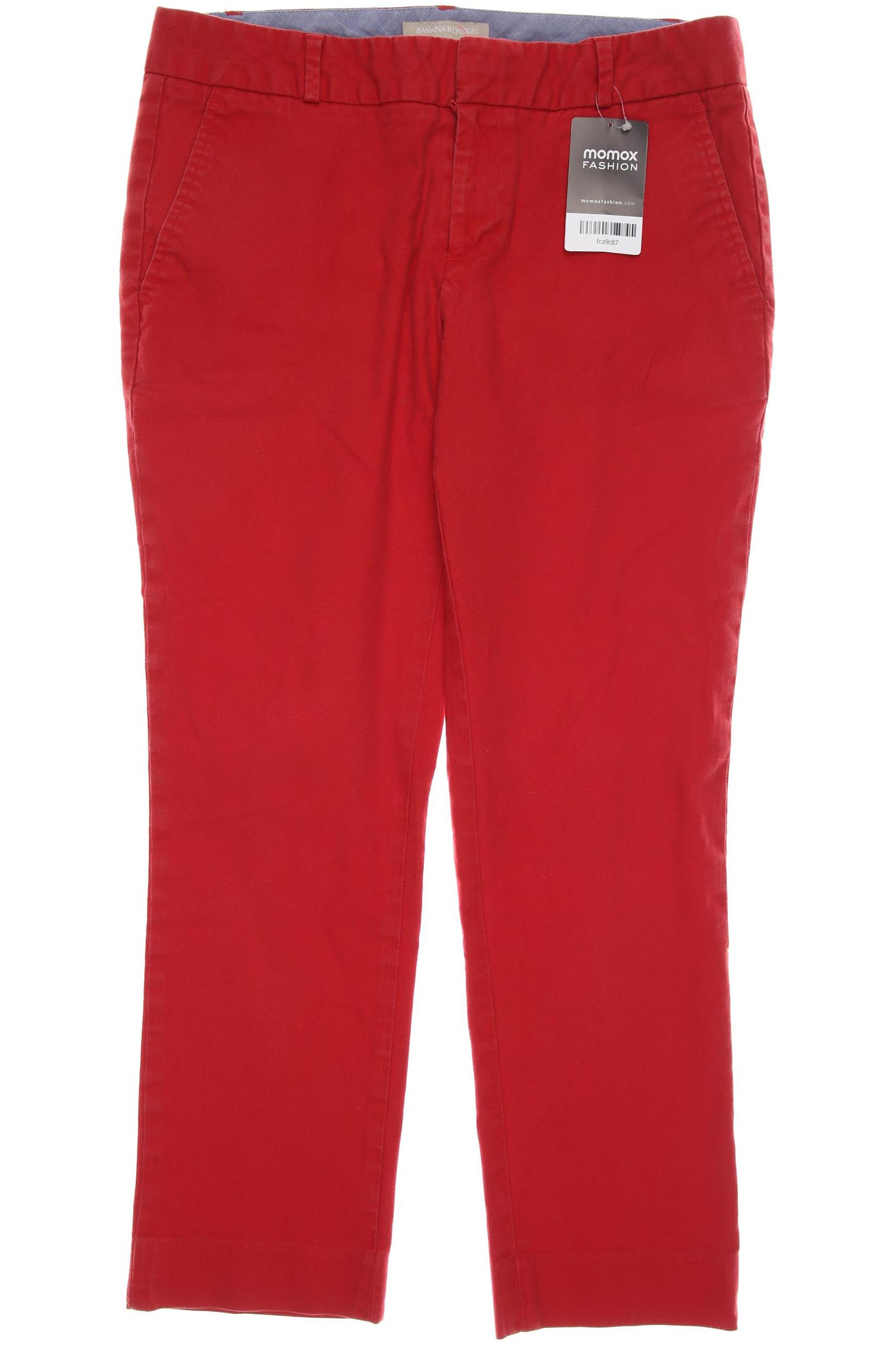 

Banana Republic Damen Stoffhose, rot, Gr. 4