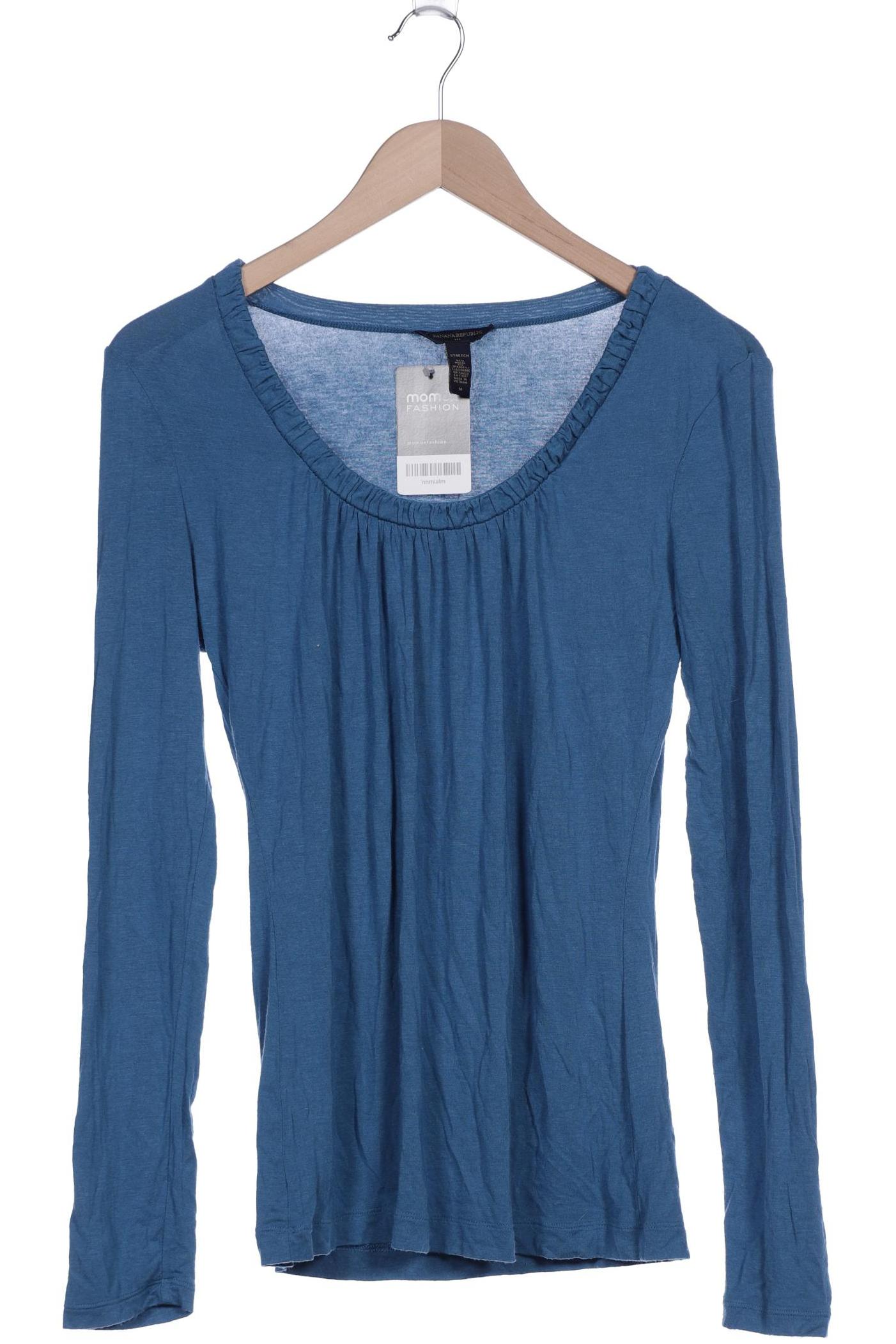 

Banana Republic Damen Langarmshirt, blau, Gr. 38