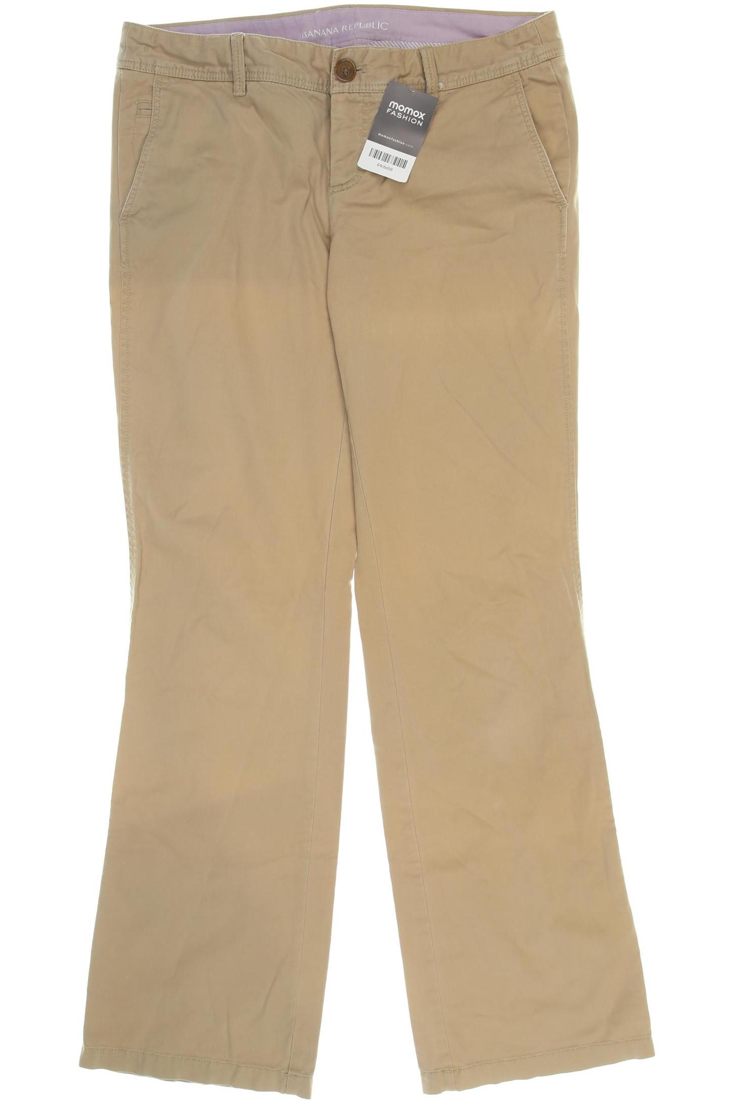 

Banana Republic Damen Stoffhose, beige, Gr. 8