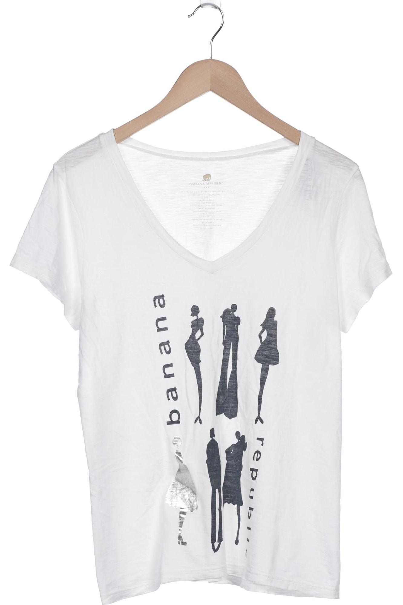 

Banana Republic Damen T-Shirt, cremeweiß