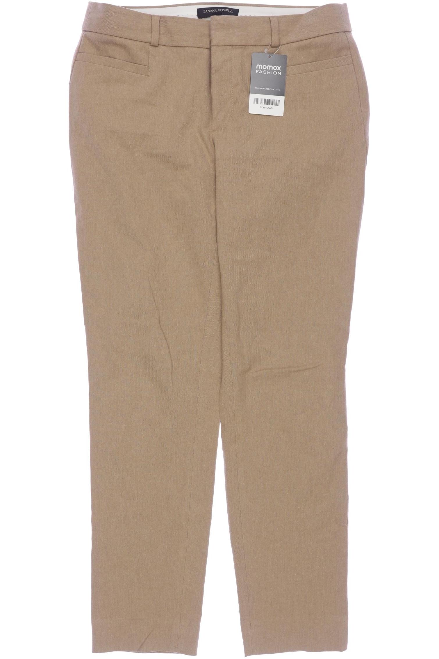 

Banana Republic Damen Stoffhose, beige, Gr. 4