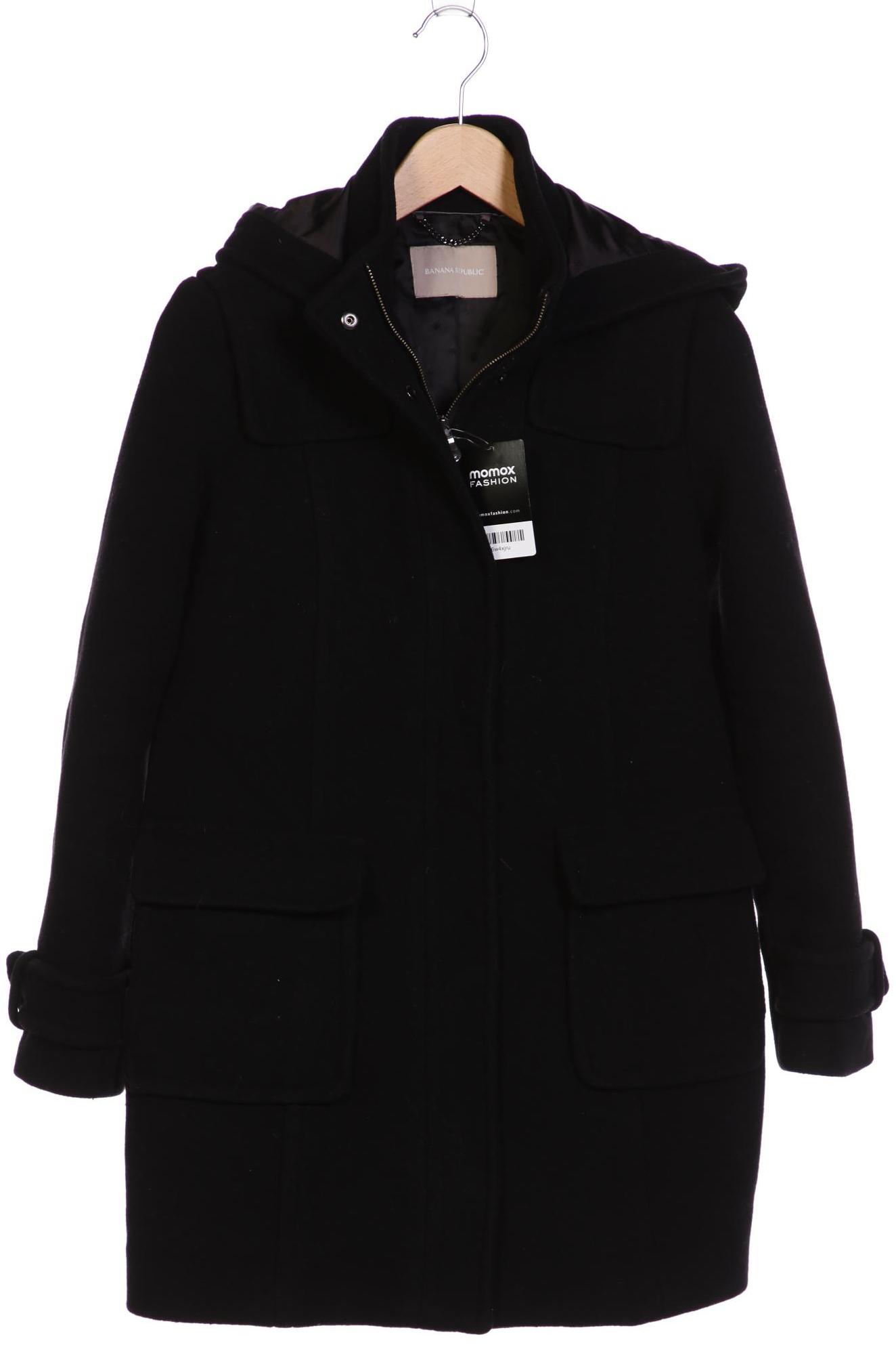 

Banana Republic Damen Mantel, schwarz, Gr. 36
