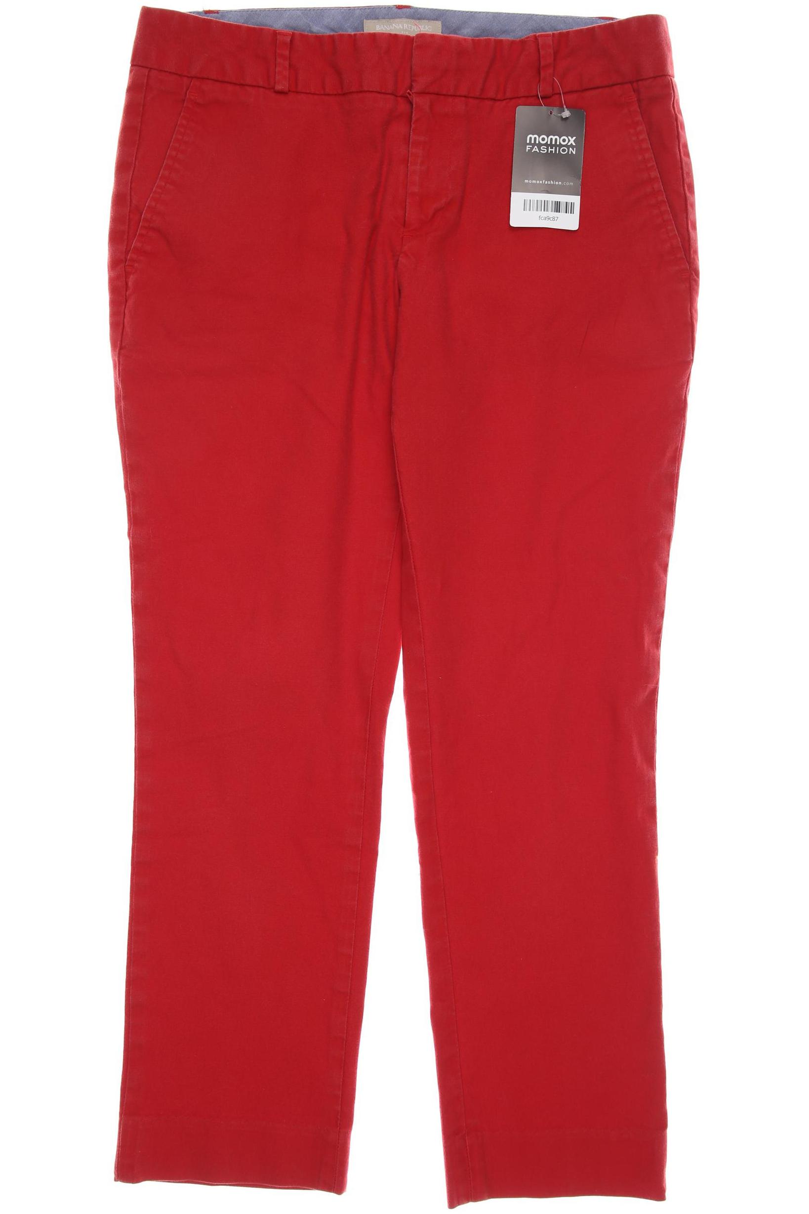 

Banana Republic Damen Stoffhose, rot