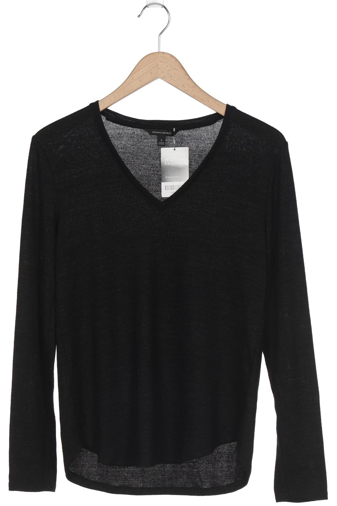 

Banana Republic Damen Langarmshirt, schwarz, Gr. 36