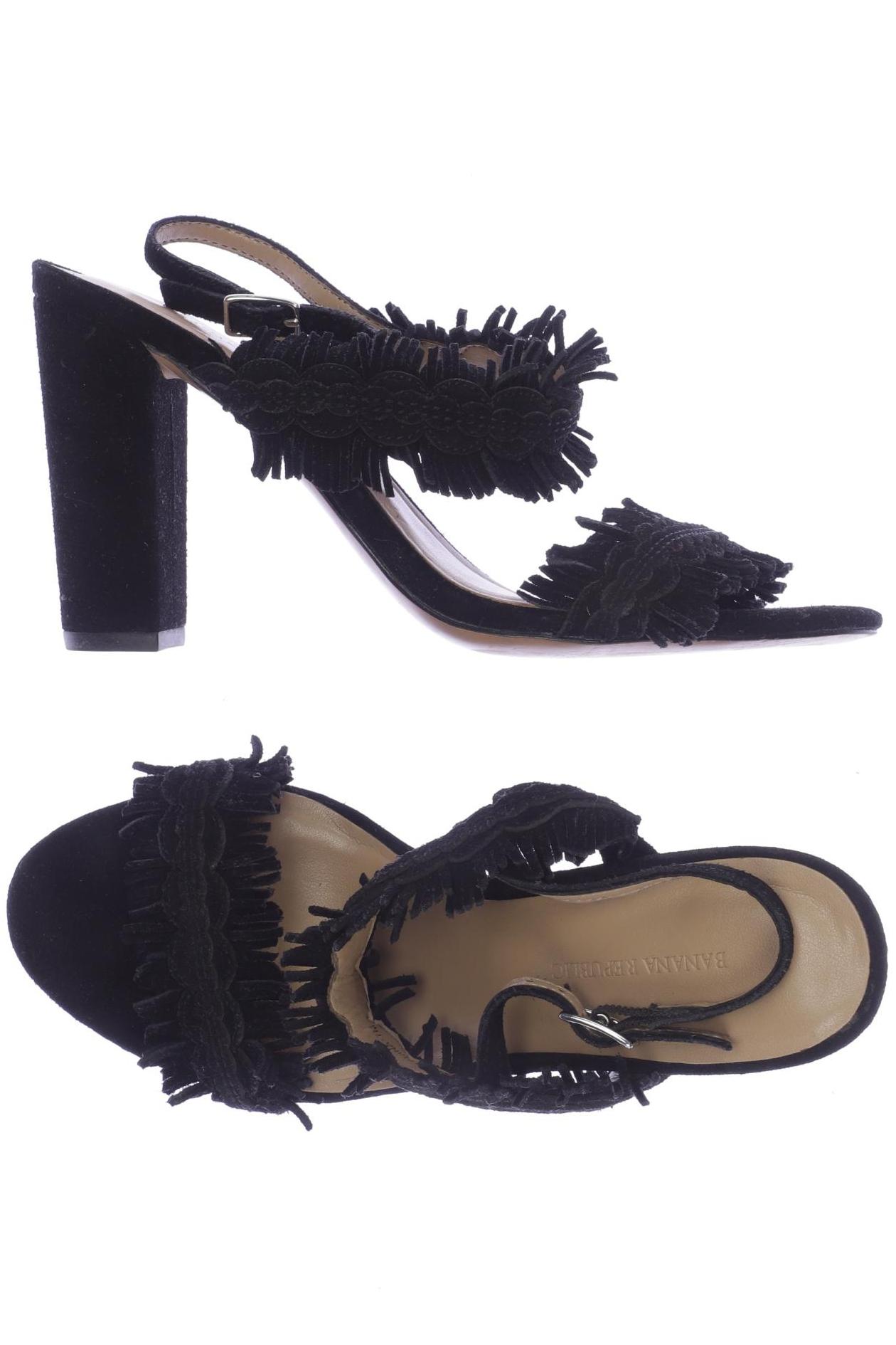 

Banana Republic Damen Sandale, schwarz