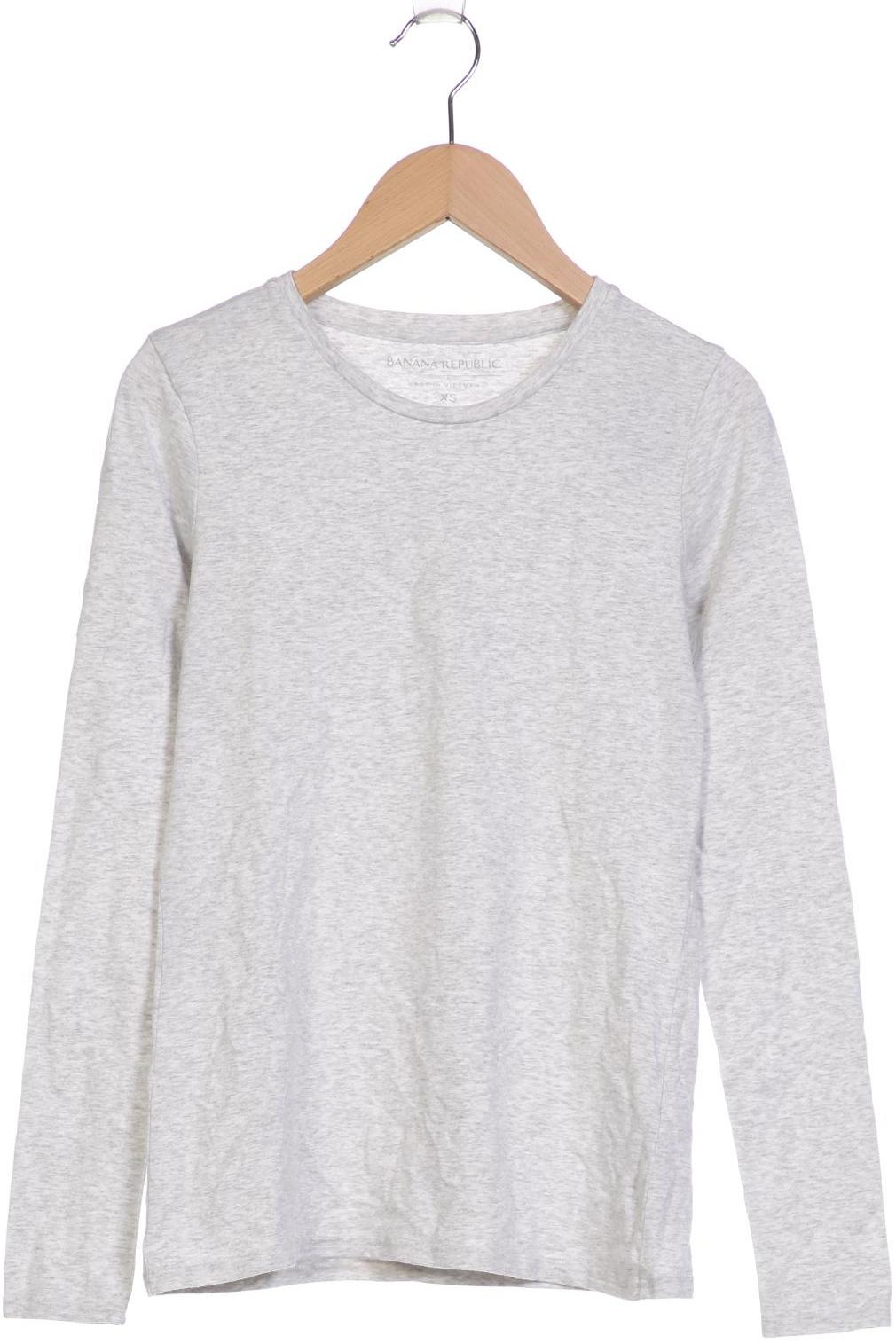 

Banana Republic Damen Langarmshirt, grau, Gr. 34
