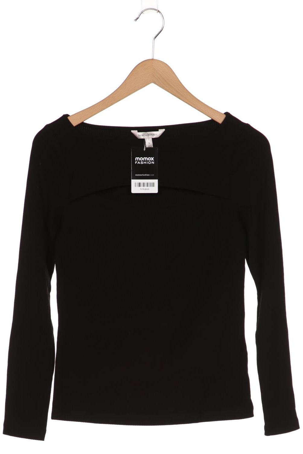 

Banana Republic Damen Langarmshirt, schwarz, Gr. 36