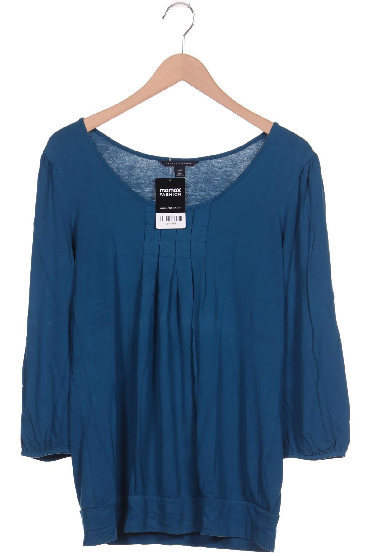 

Banana Republic Damen Langarmshirt, blau, Gr. 42