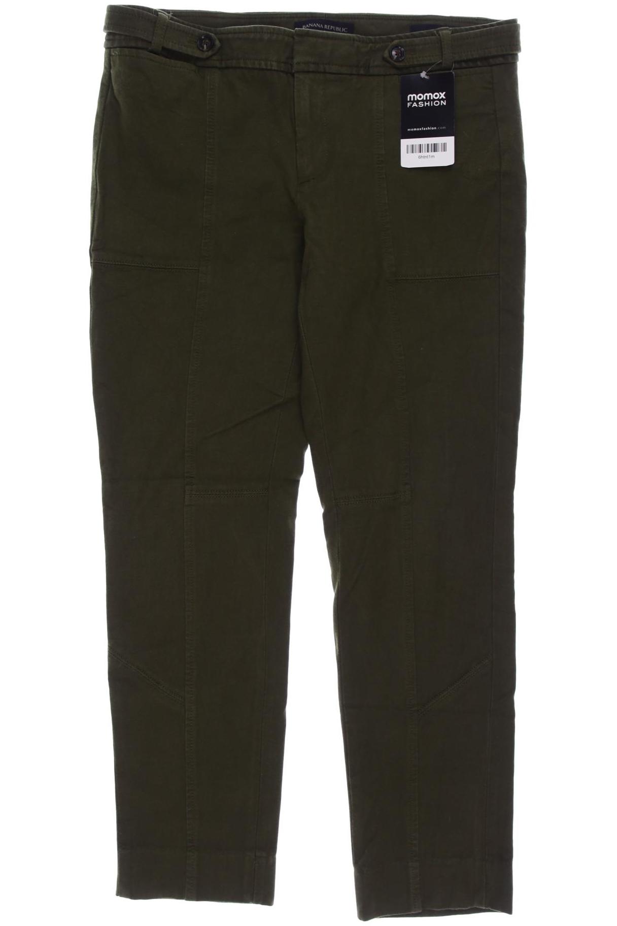 

Banana Republic Damen Stoffhose, grün, Gr. 6