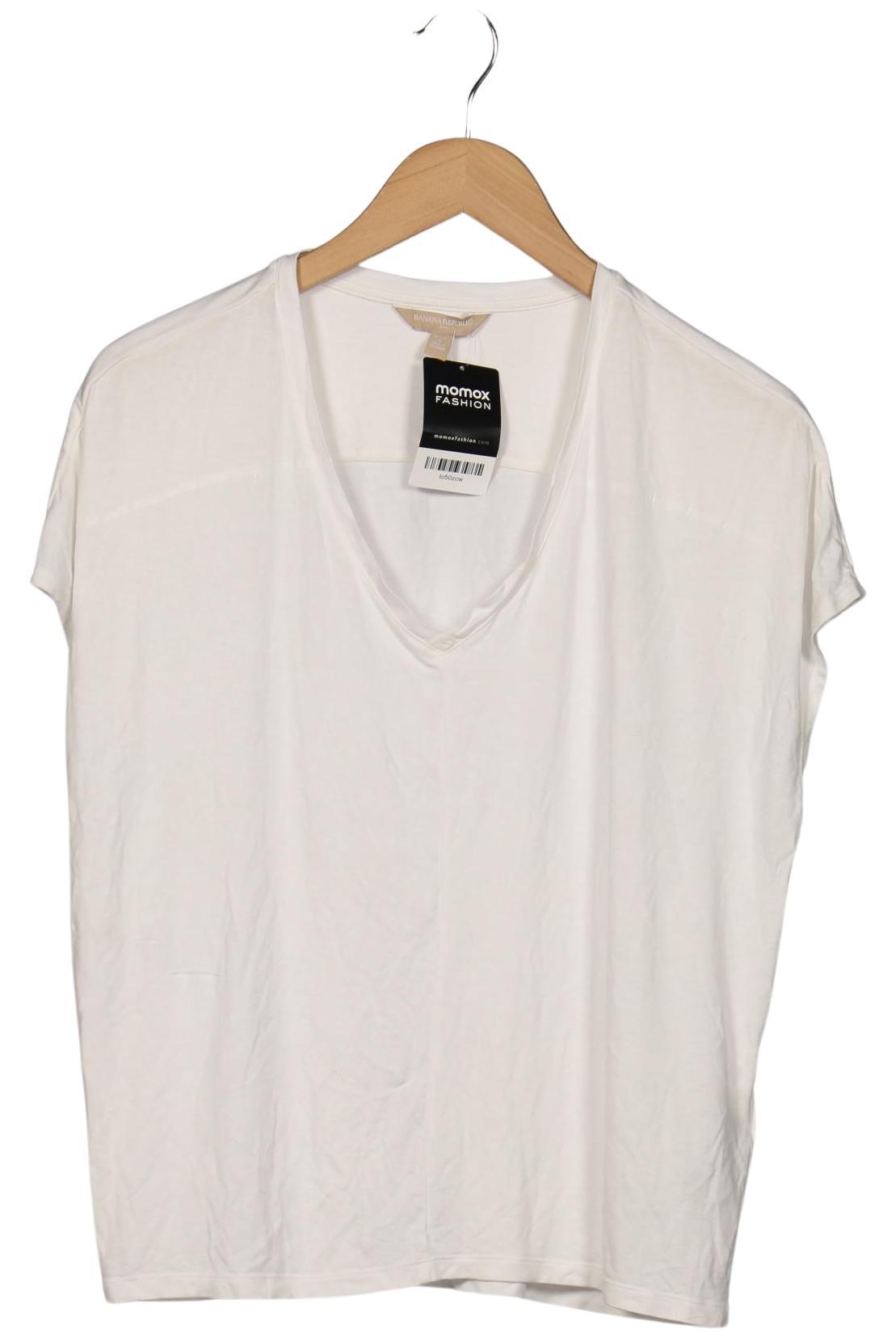 

Banana Republic Damen T-Shirt, weiß, Gr. 36