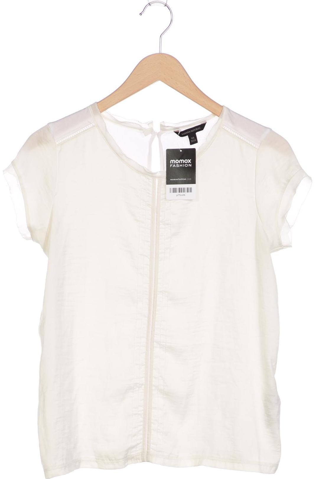 

Banana Republic Damen Bluse, cremeweiß, Gr. 34