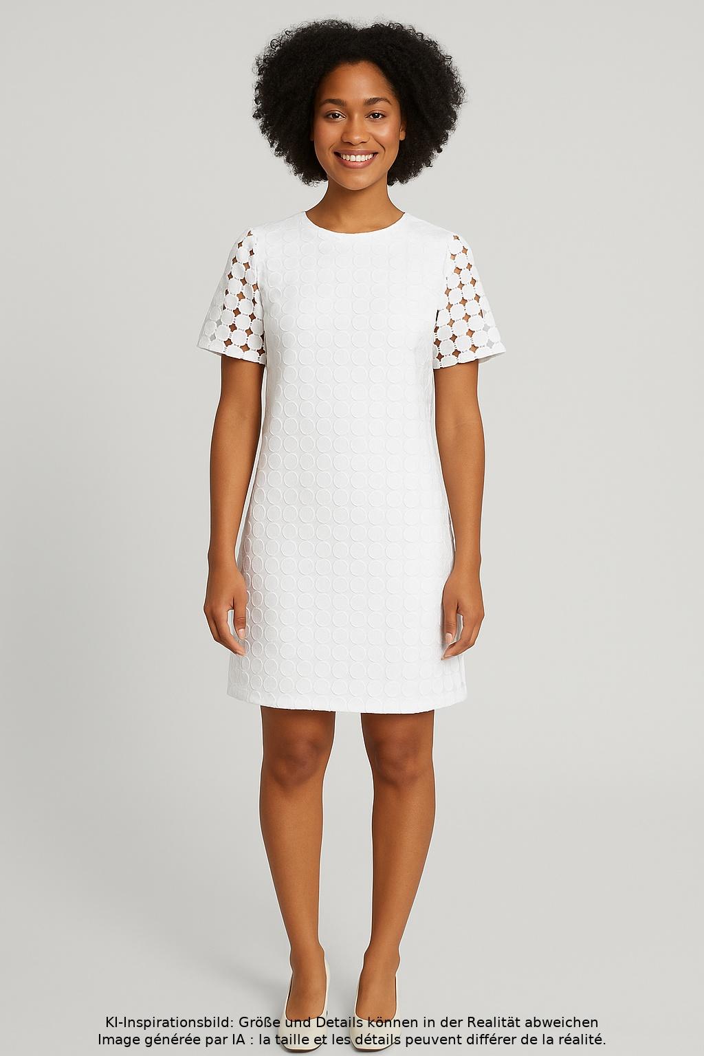 

Banana Republic Damen Kleid, weiß, Gr. 4