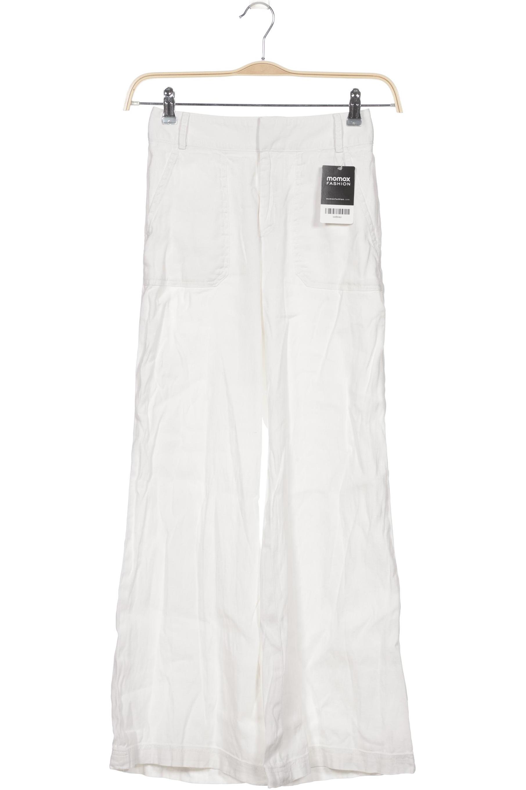 

Banana Republic Damen Stoffhose, weiß, Gr. 0