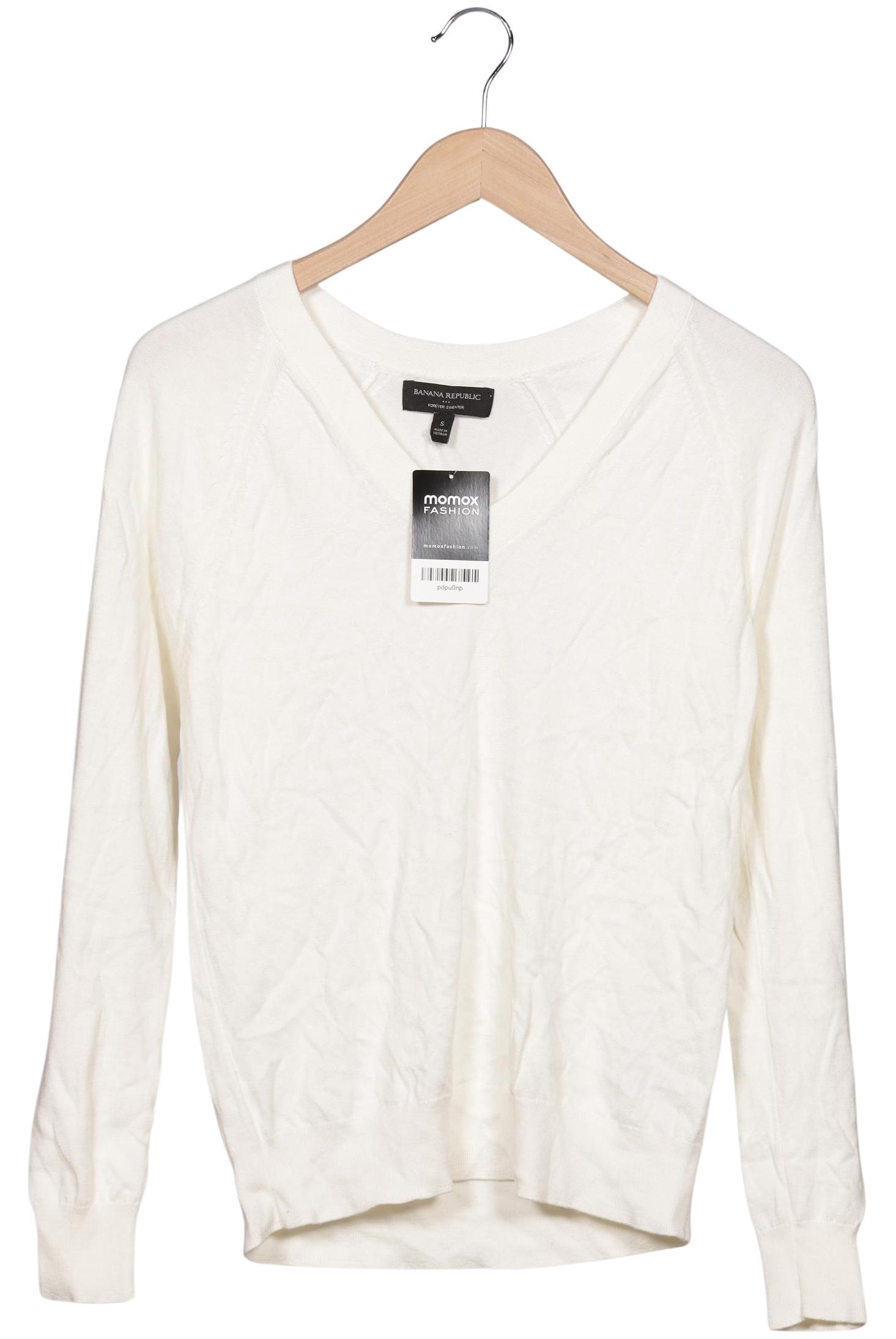 

Banana Republic Damen Pullover, cremeweiß, Gr. 36