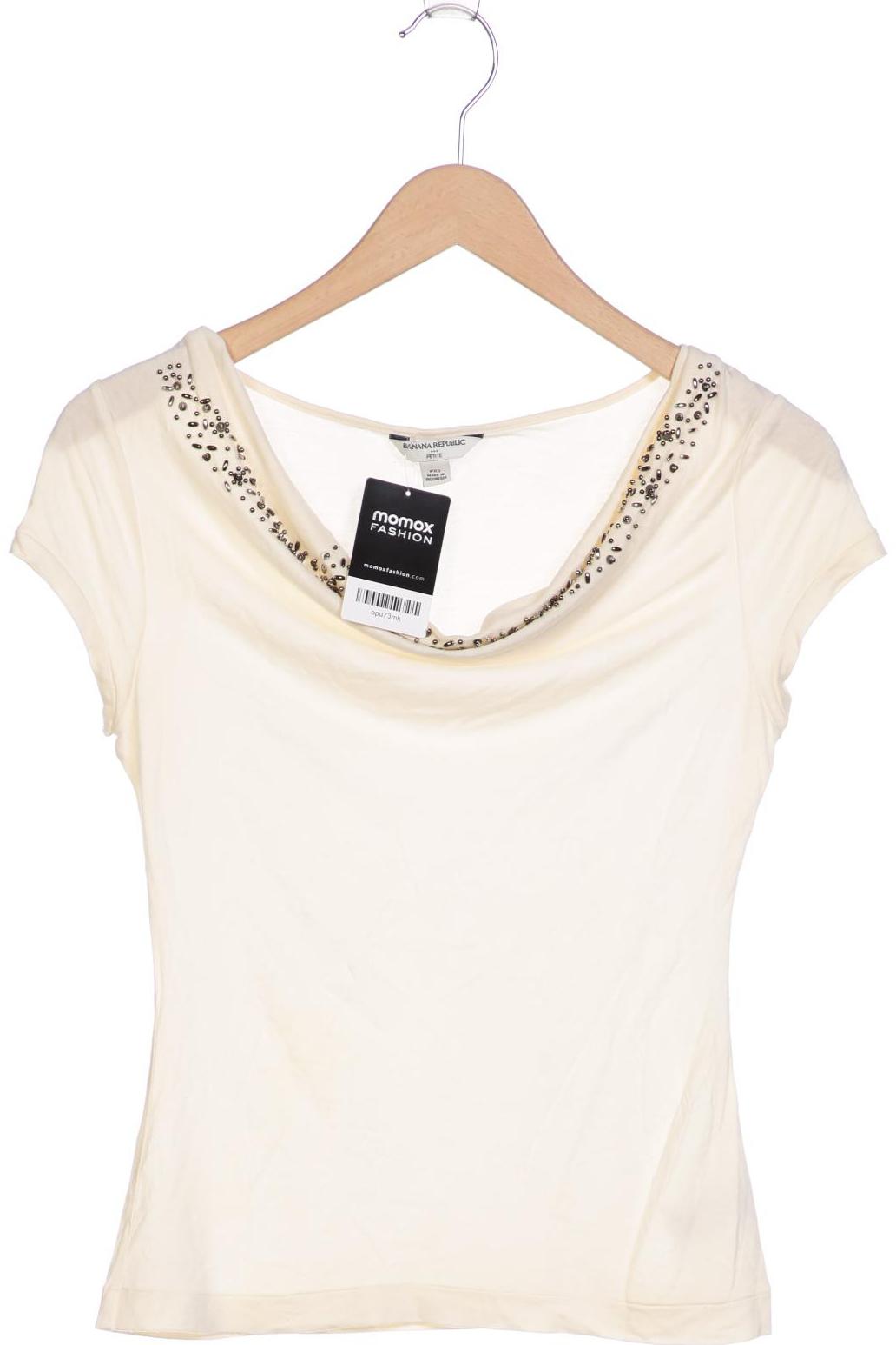 

Banana Republic Damen T-Shirt, cremeweiß, Gr. 34