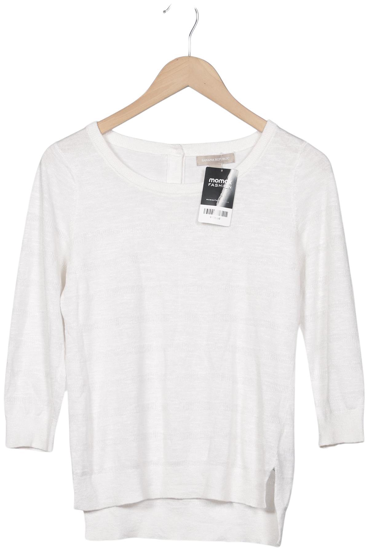 

Banana Republic Damen Pullover, weiß, Gr. 36