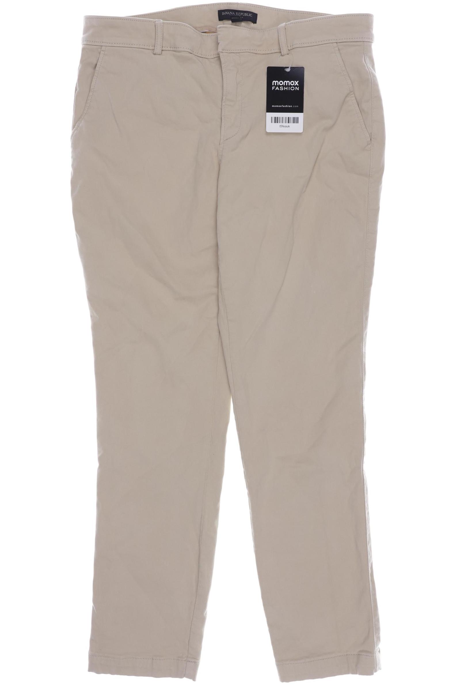 

Banana Republic Damen Stoffhose, cremeweiß