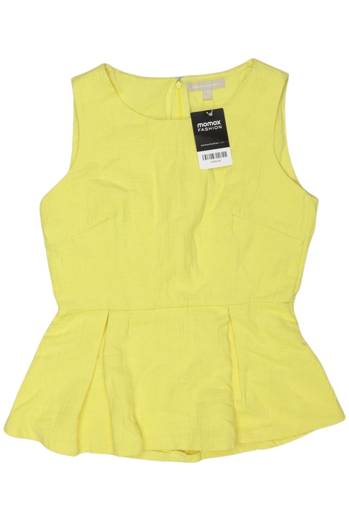 

Banana Republic Damen Top, gelb, Gr. 4