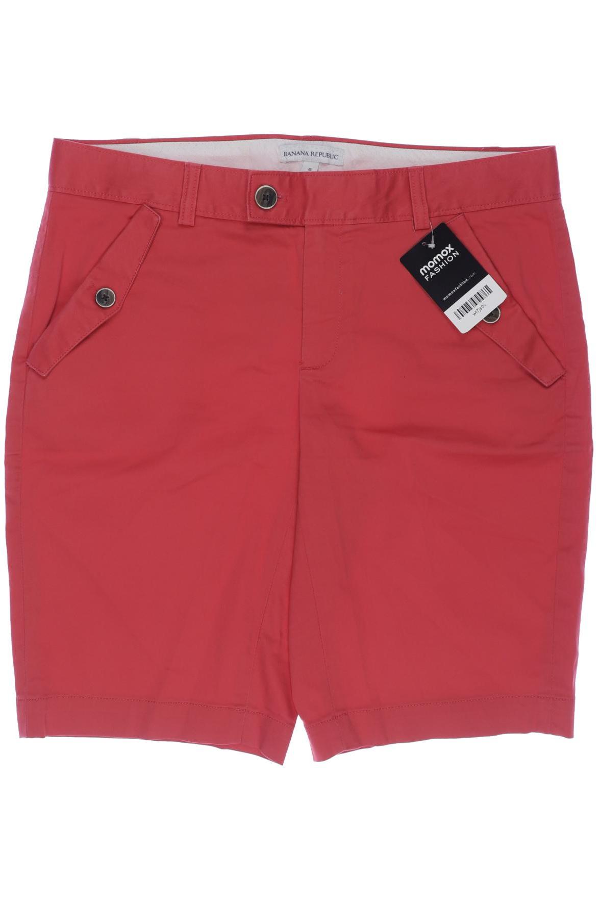 

Banana Republic Damen Shorts, rot, Gr. 6