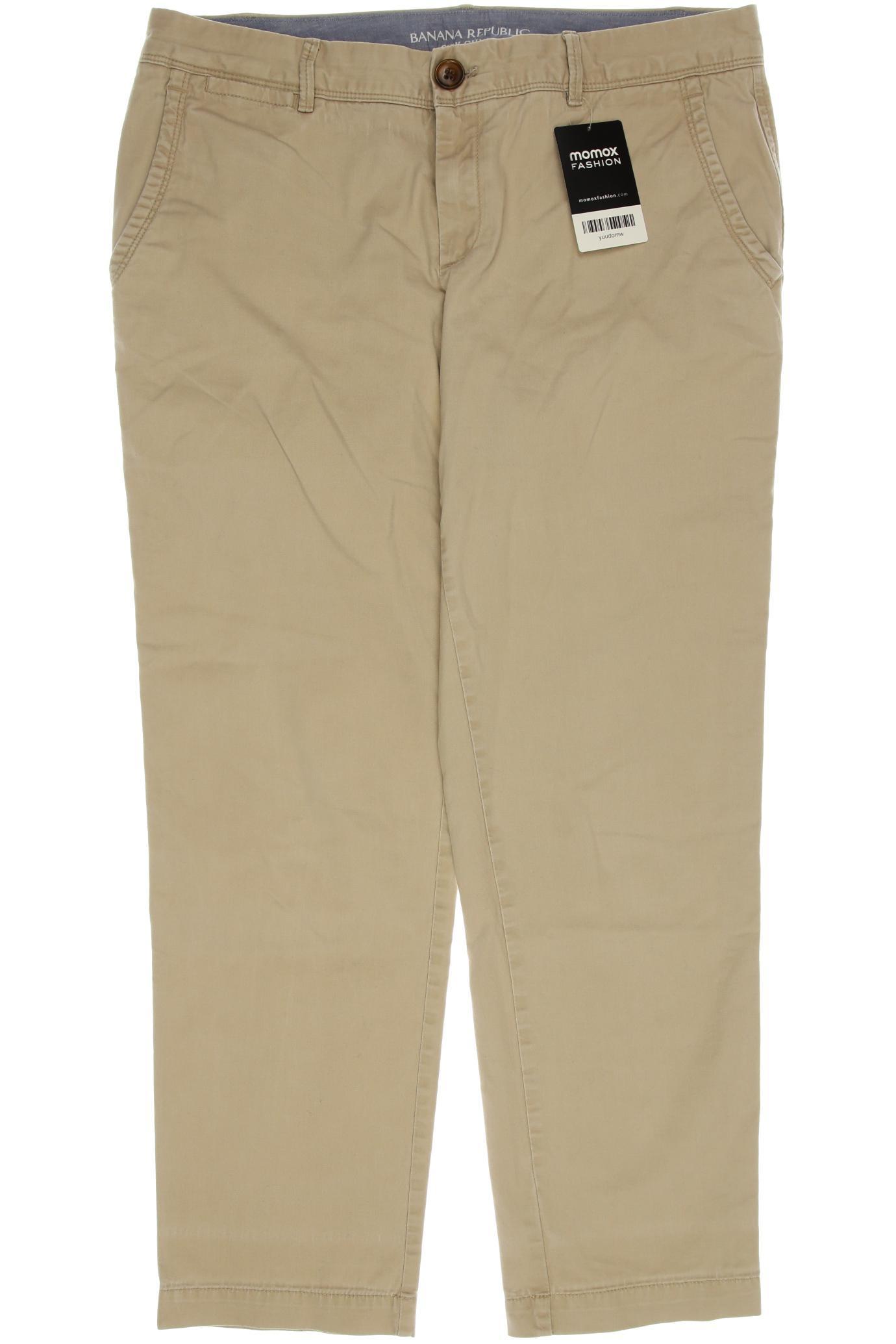 

Banana Republic Damen Stoffhose, beige, Gr. 6