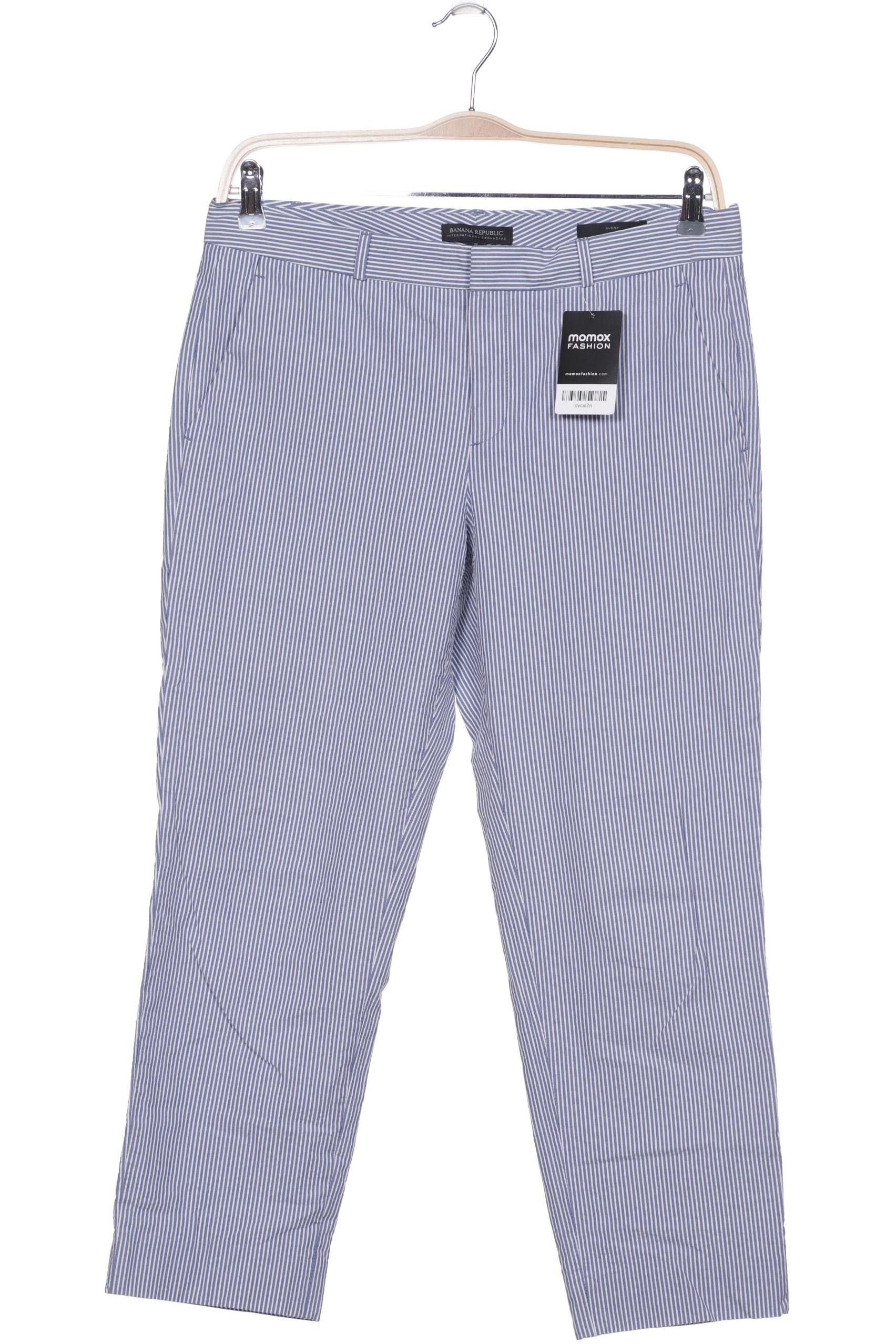 

Banana Republic Damen Stoffhose, blau, Gr. 8
