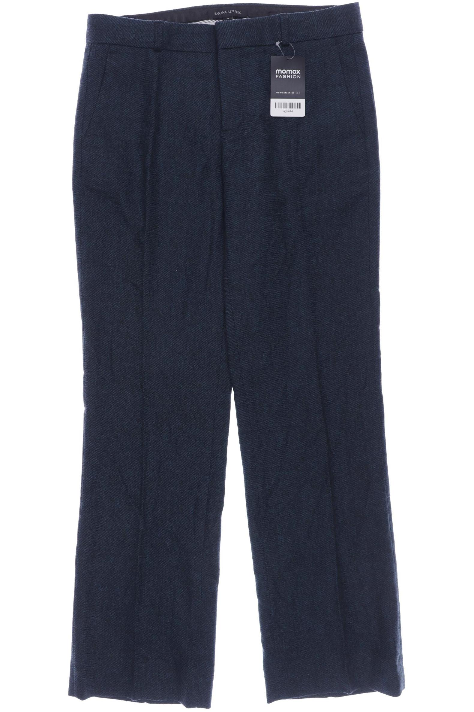 

Banana Republic Damen Stoffhose, türkis, Gr. 4
