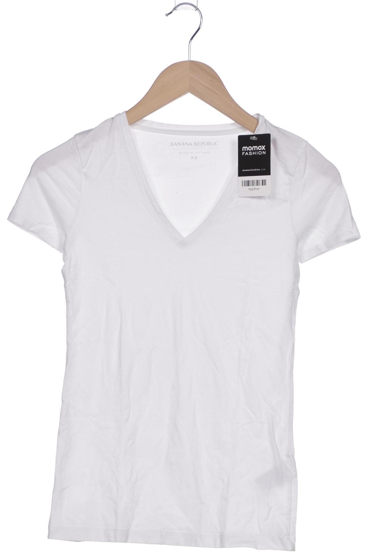 

Banana Republic Damen T-Shirt, weiß, Gr. 34