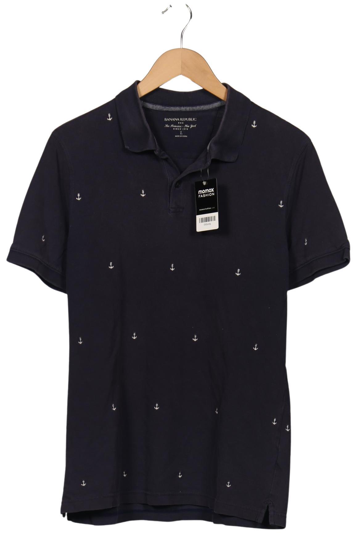 

Banana Republic Herren Poloshirt, marineblau, Gr. 52