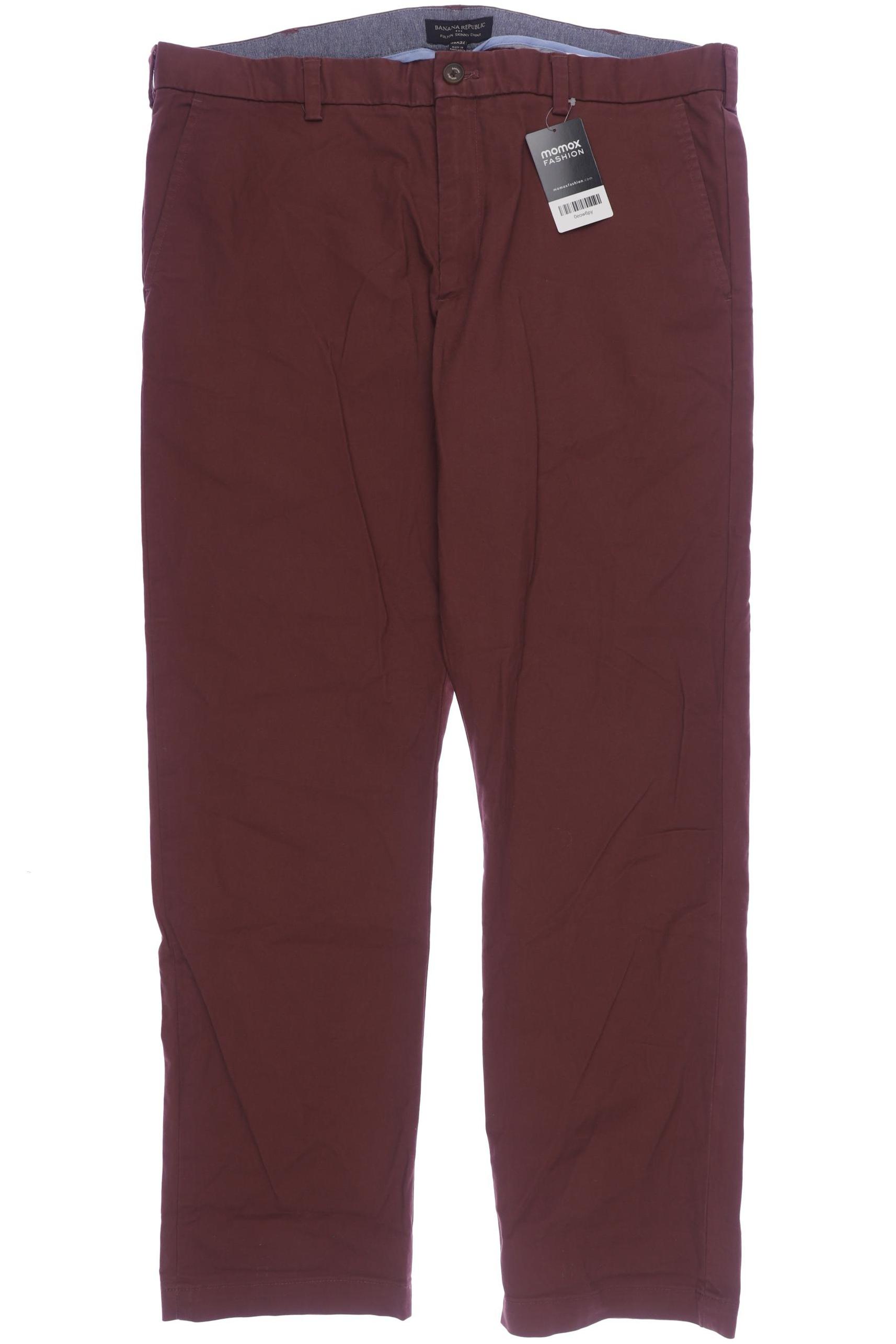 

Banana Republic Herren Stoffhose, bordeaux, Gr. 38