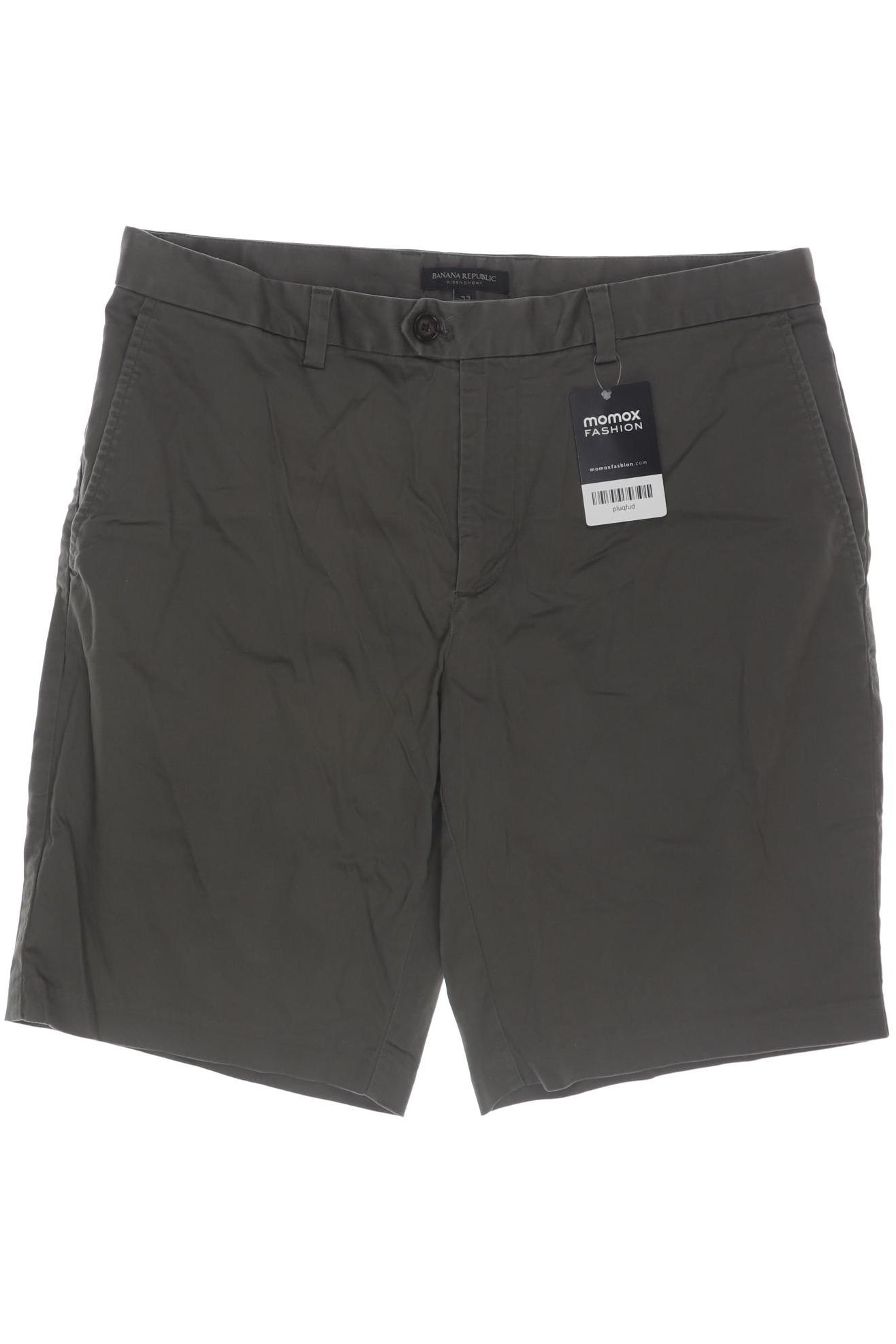 

Banana Republic Herren Shorts, grün, Gr. 33