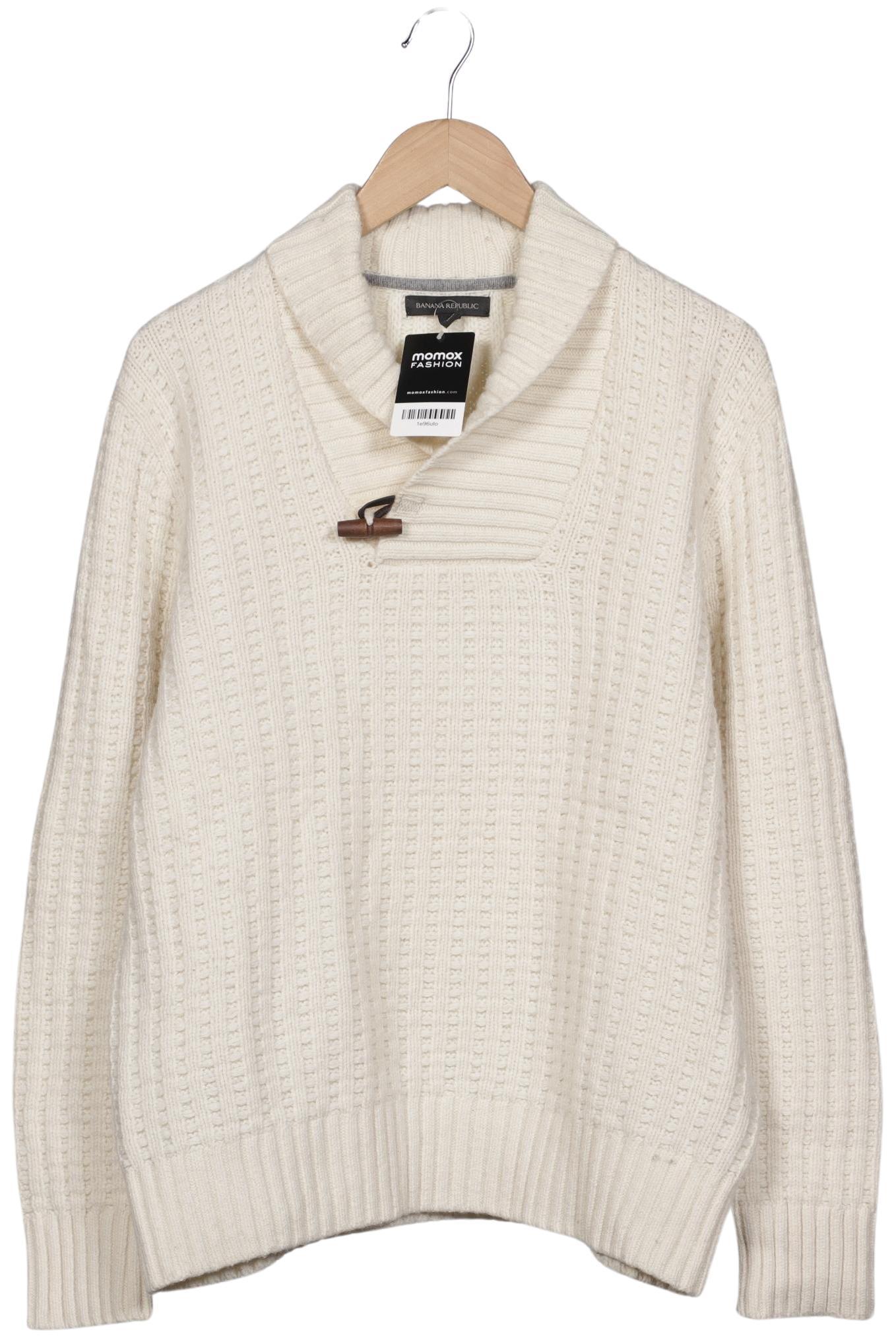 

Banana Republic Herren Pullover, cremeweiß, Gr. 52