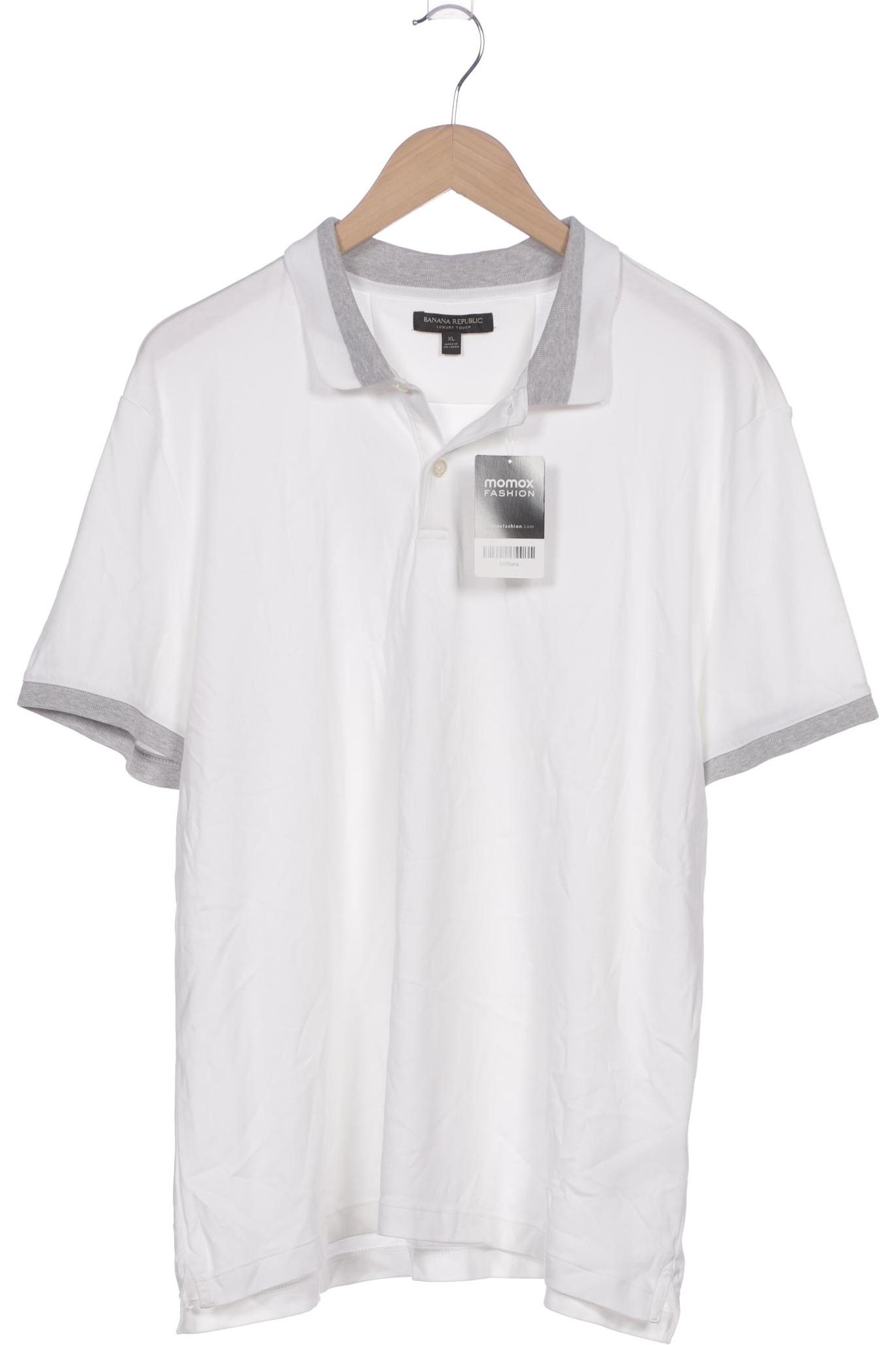 

Banana Republic Herren Poloshirt, weiß, Gr. 54