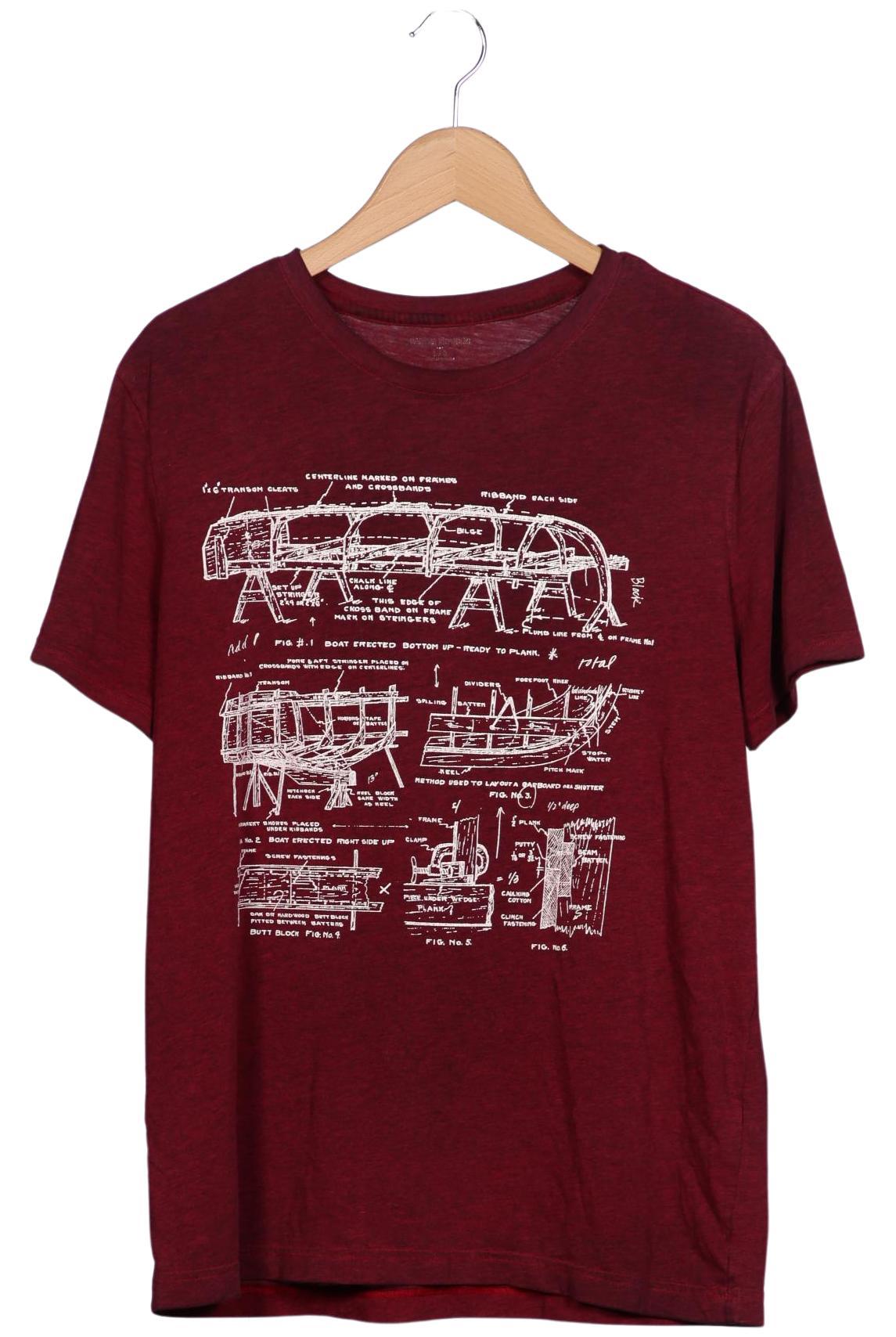 Thumbnail - Banana Republic Herren T-Shirt, bordeaux, Gr. 52