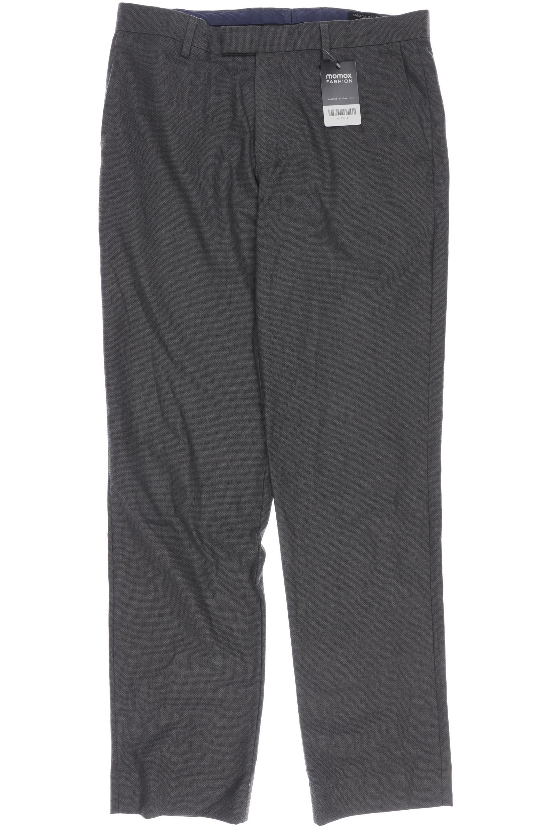 

Banana Republic Herren Stoffhose, grau, Gr. 32