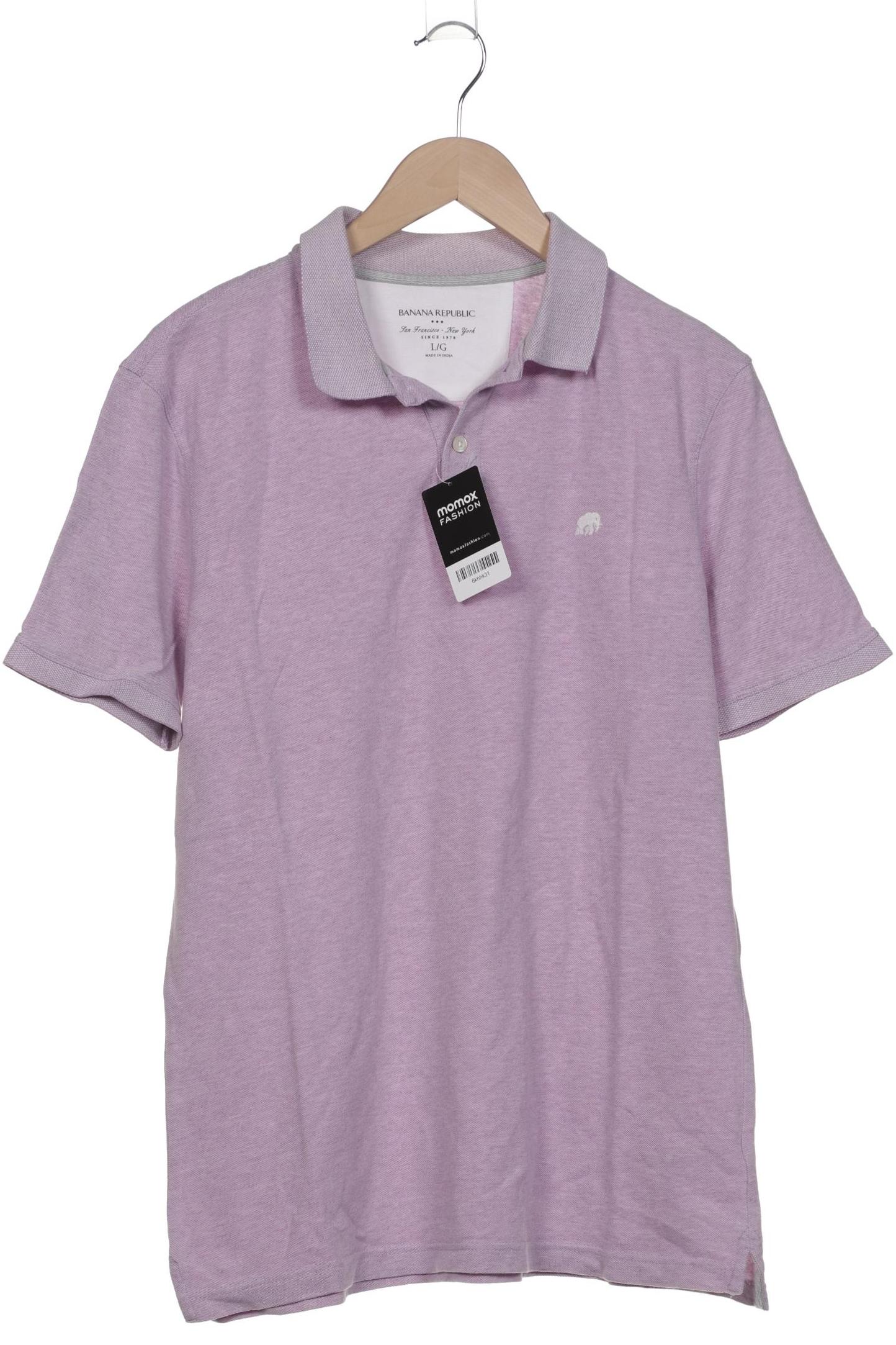 

Banana Republic Herren Poloshirt, flieder, Gr. 52