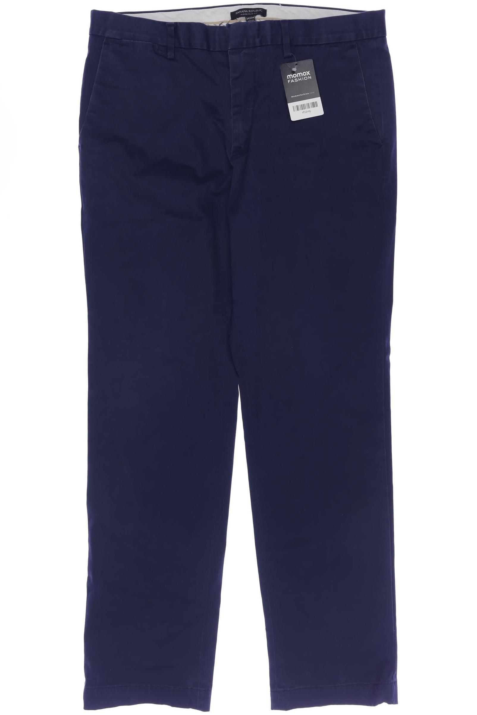 

Banana Republic Herren Stoffhose, marineblau, Gr. 34