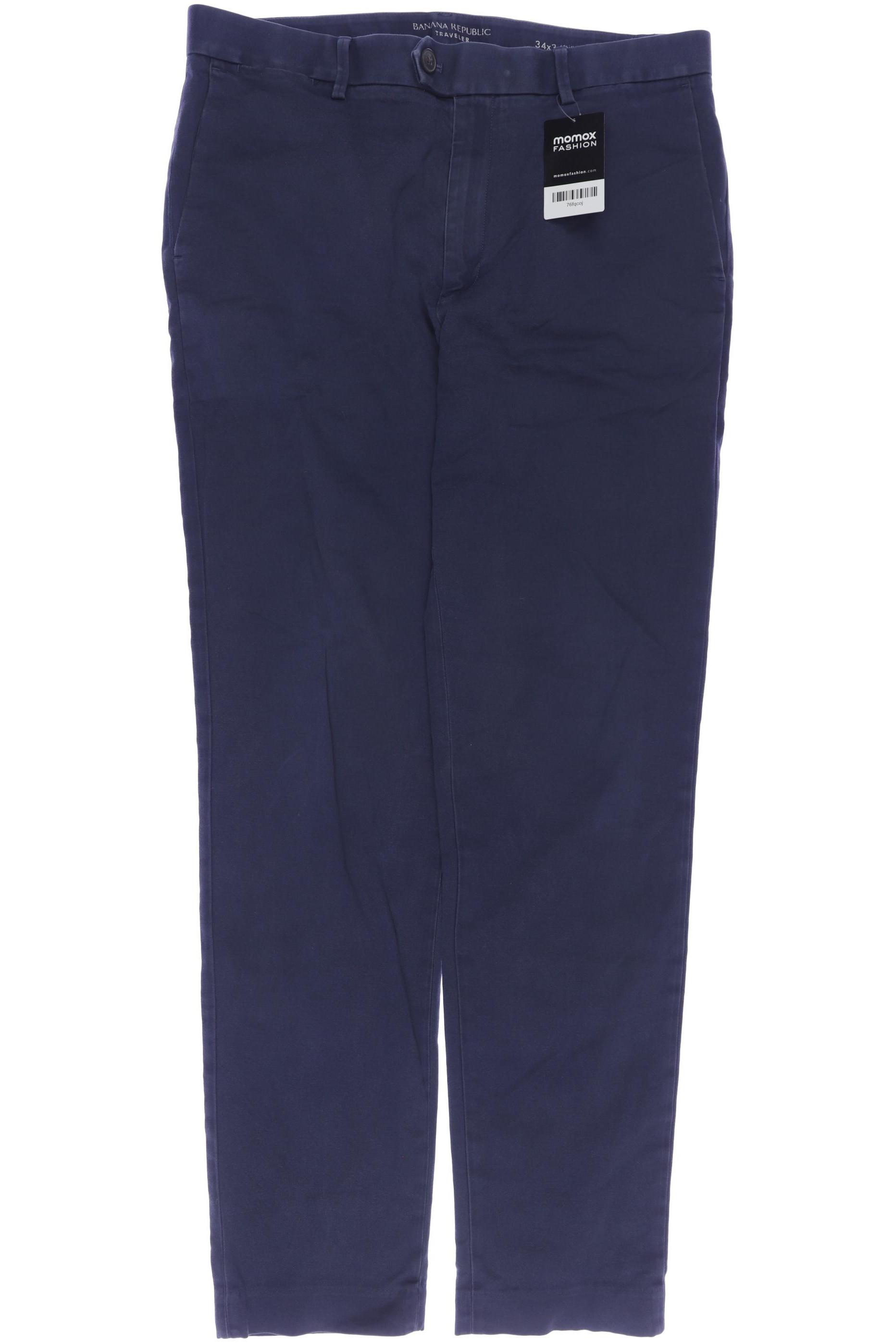 

Banana Republic Herren Stoffhose, blau, Gr. 34