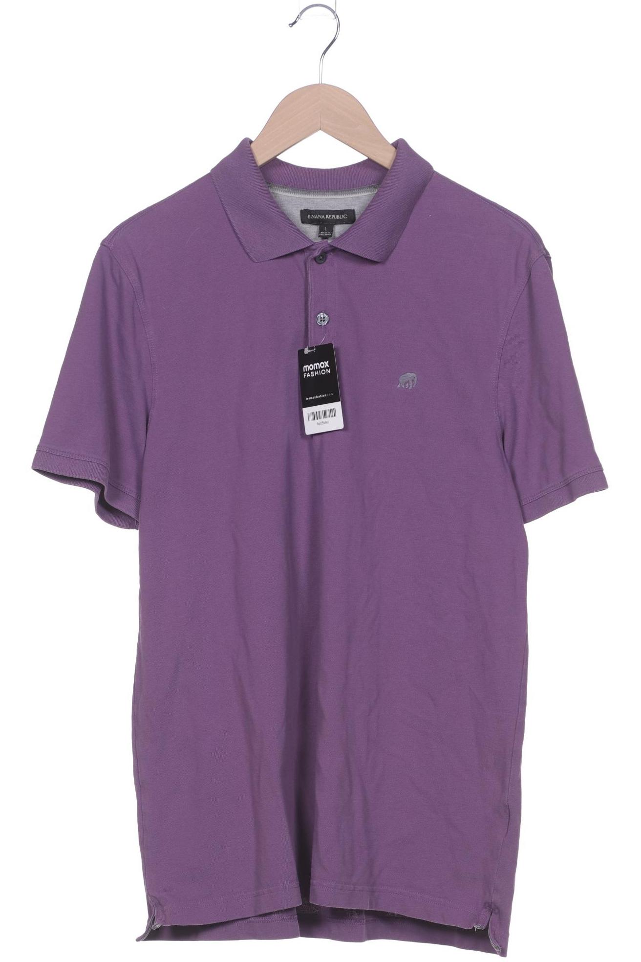 

Banana Republic Herren Poloshirt, flieder, Gr. 52