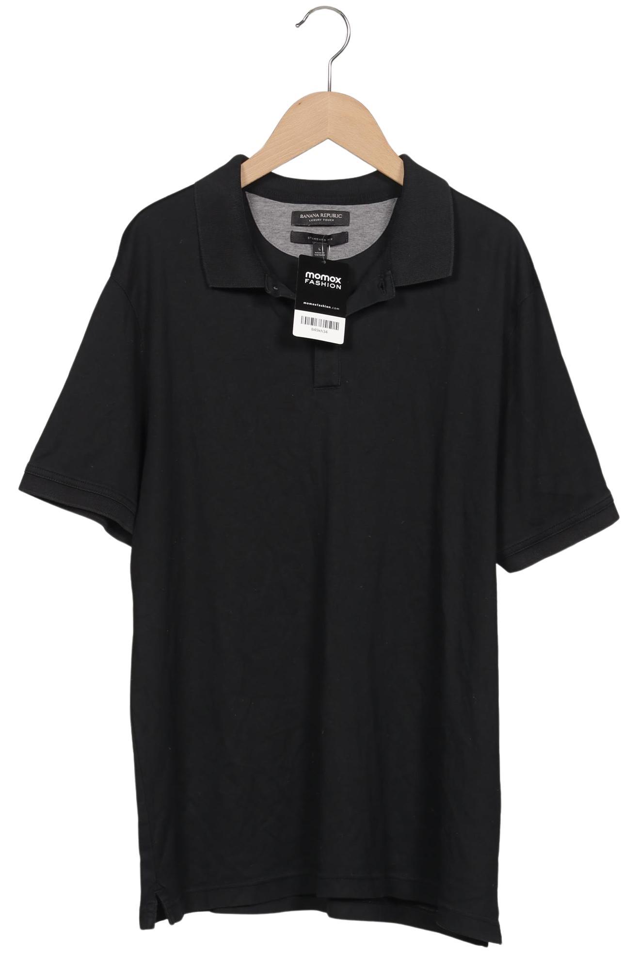

Banana Republic Herren Poloshirt, schwarz, Gr. 52