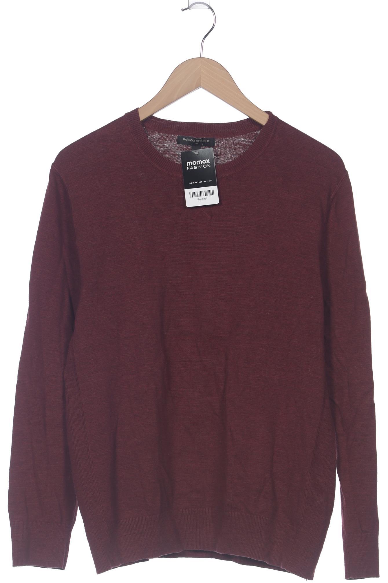

Banana Republic Herren Pullover, bordeaux, Gr. 48