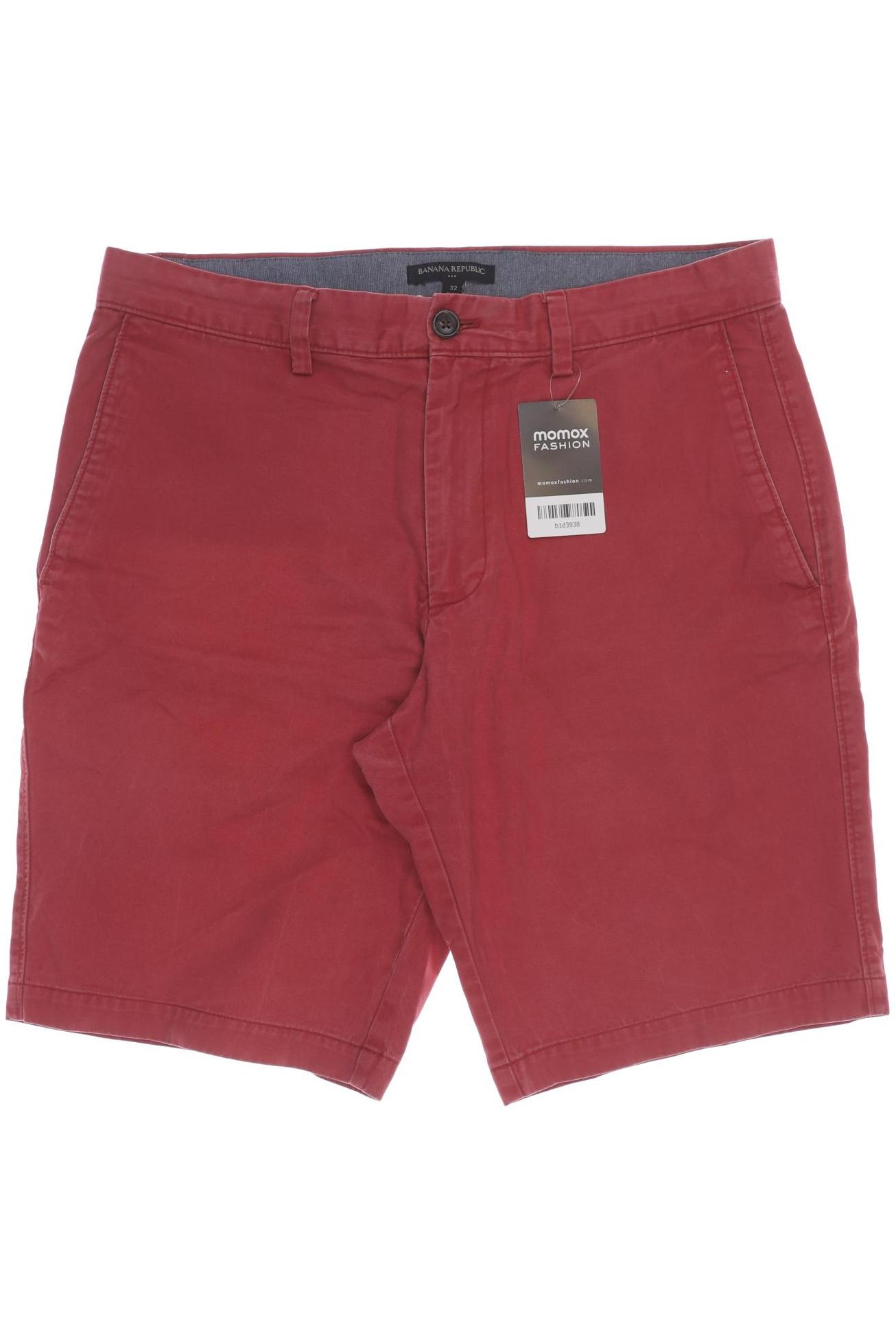 

Banana Republic Herren Shorts, rot, Gr. 32