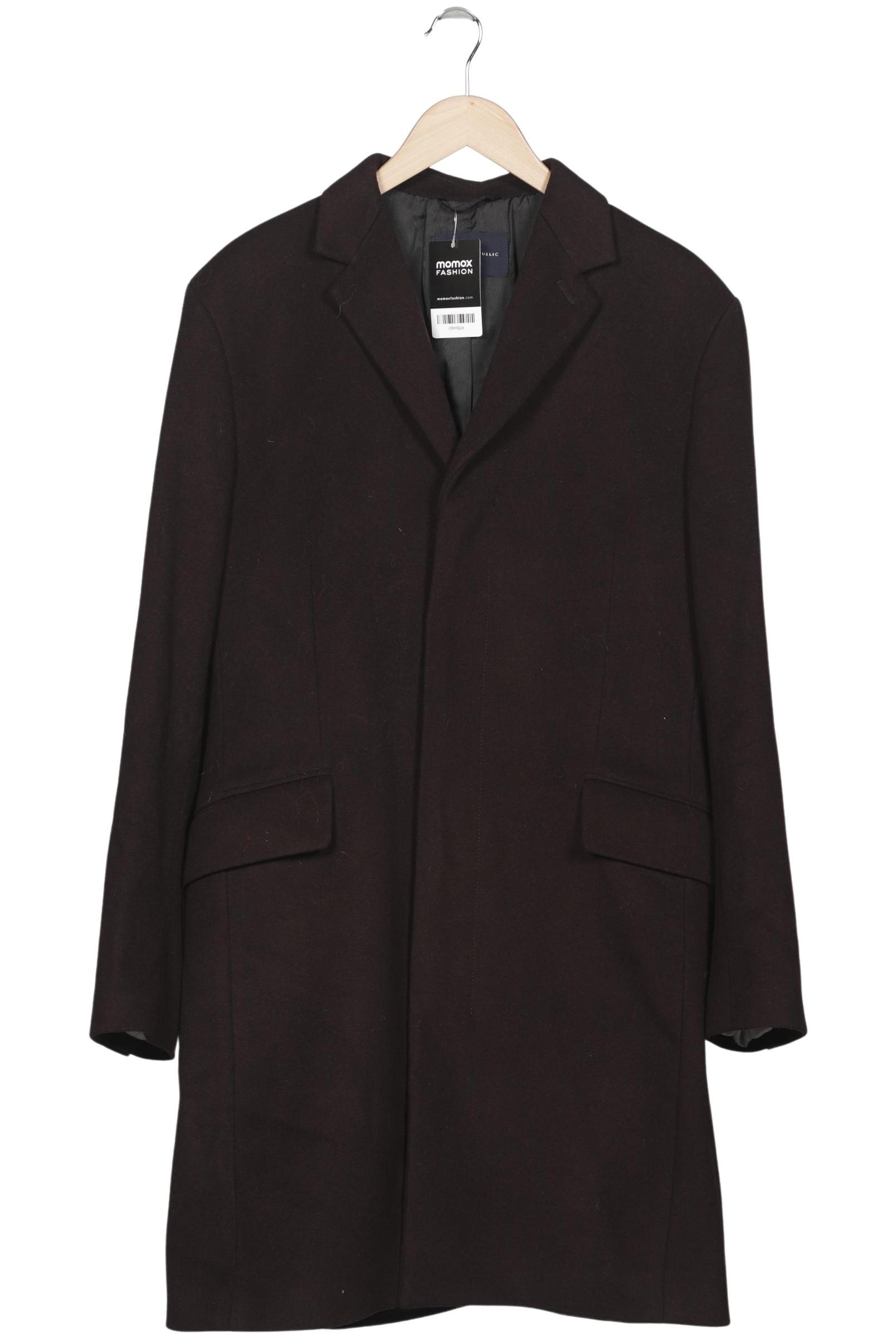 Thumbnail - Banana Republic Herren Mantel, bordeaux, Gr. 52