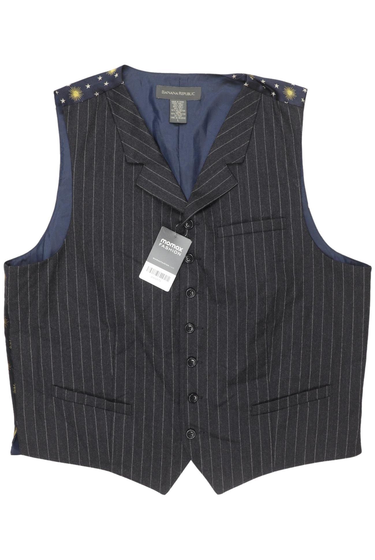 

Banana Republic Herren Weste, marineblau, Gr. 52