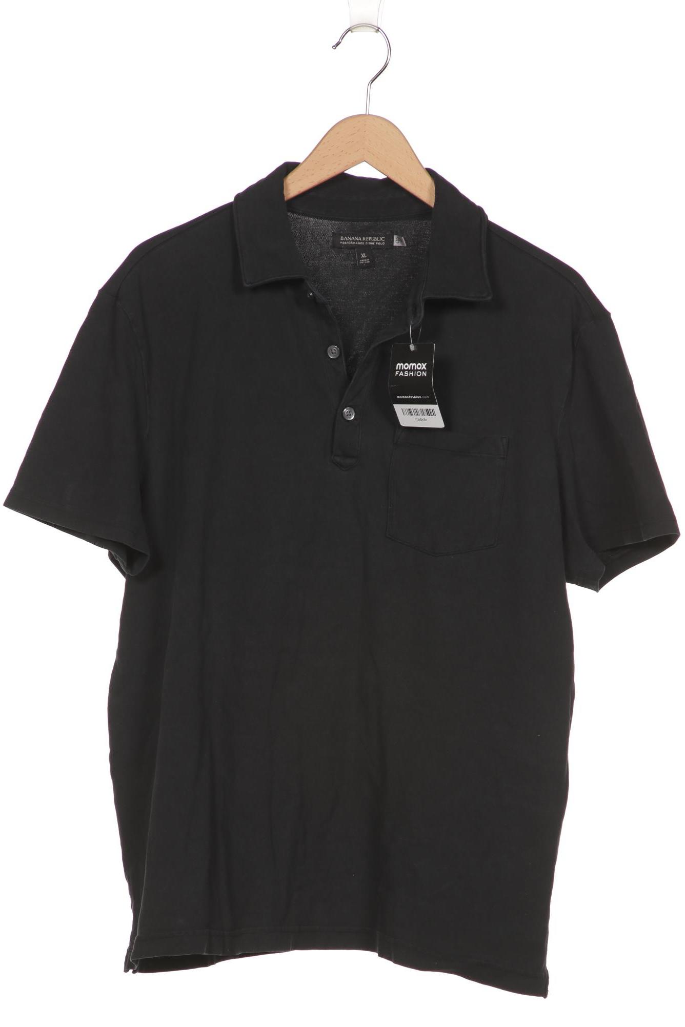 

Banana Republic Herren Poloshirt, schwarz, Gr. 54